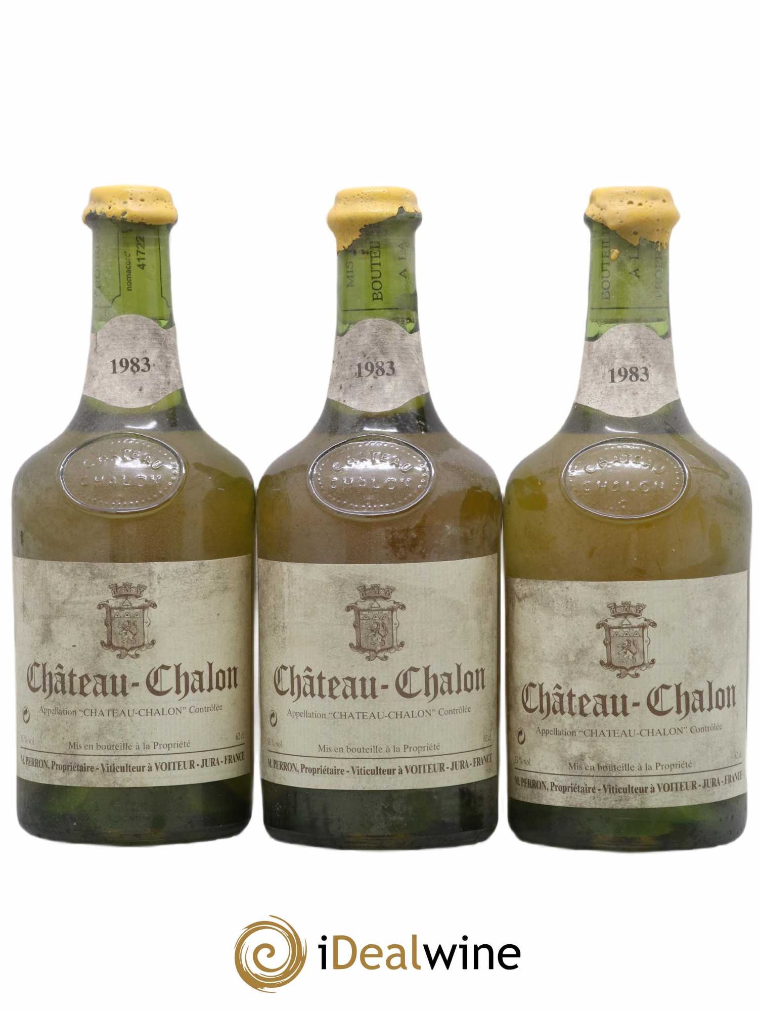 Château-Chalon M. Perron 1983 - Lot de 3 bouteilles - 0