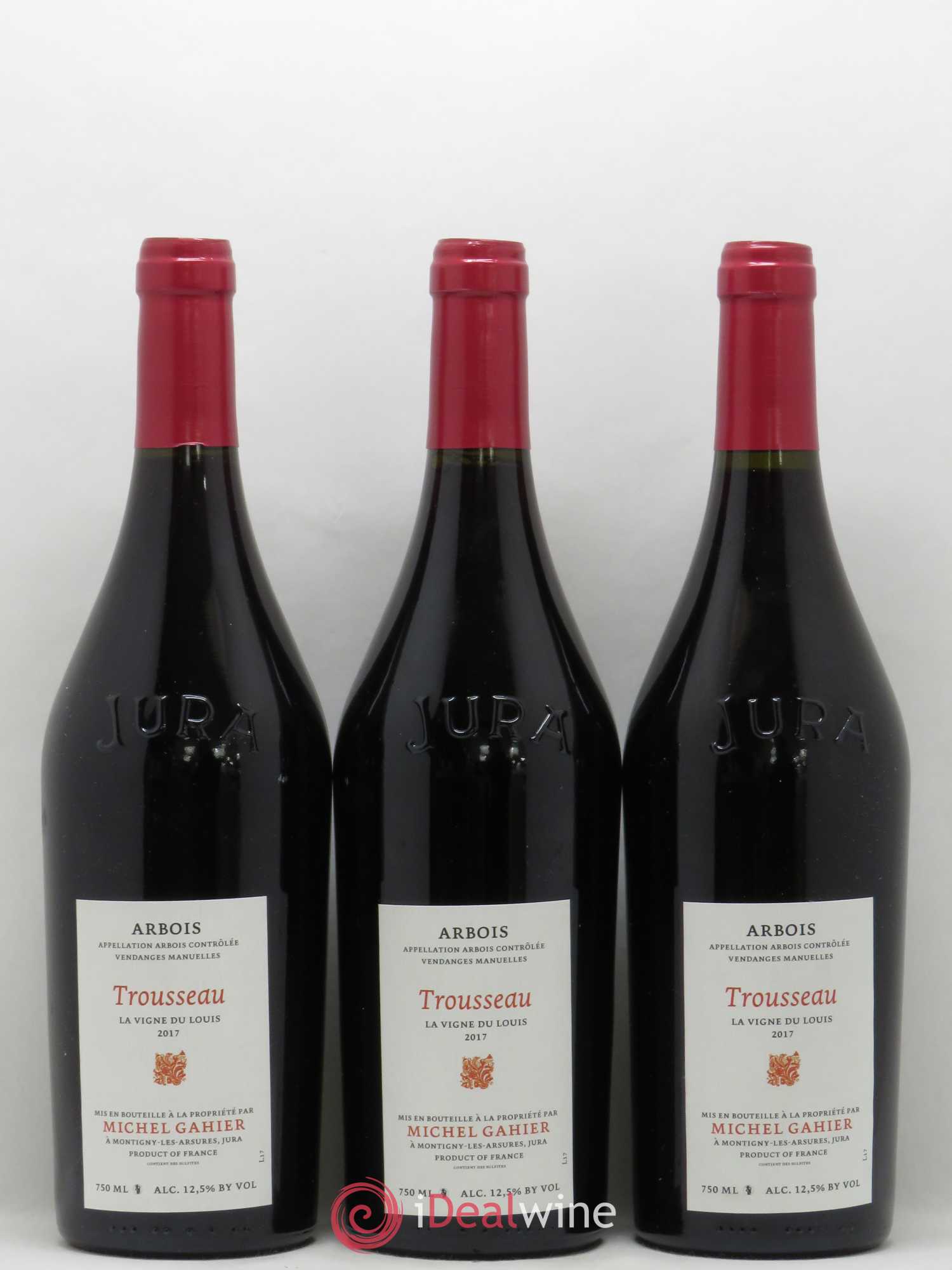 Arbois Trousseau La Vigne du Louis Michel Gahier 2017 - Posten von 6 Flaschen - 1