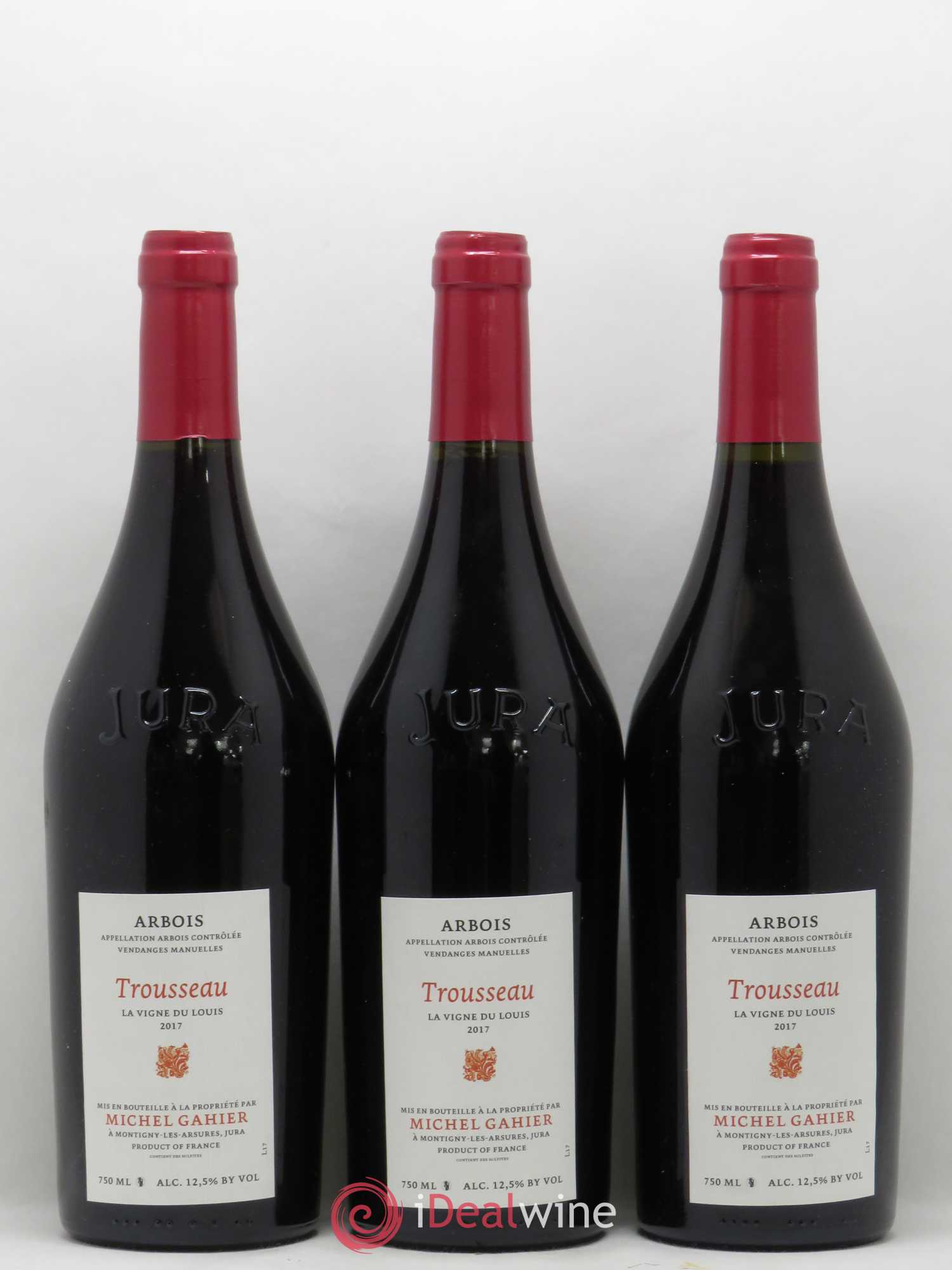 Arbois Trousseau La Vigne du Louis Michel Gahier 2017 - Posten von 6 Flaschen - 2