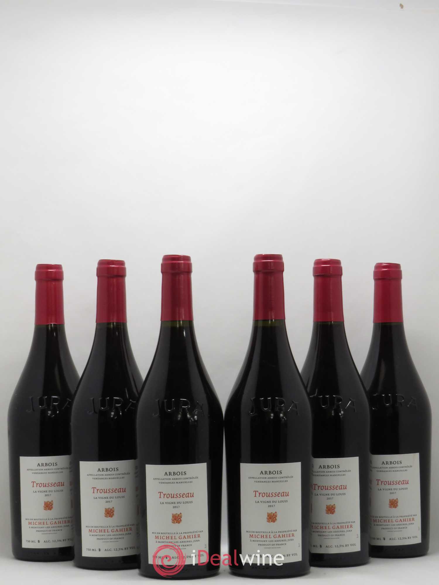 Arbois Trousseau La Vigne du Louis Michel Gahier 2017 - Posten von 6 Flaschen - 0