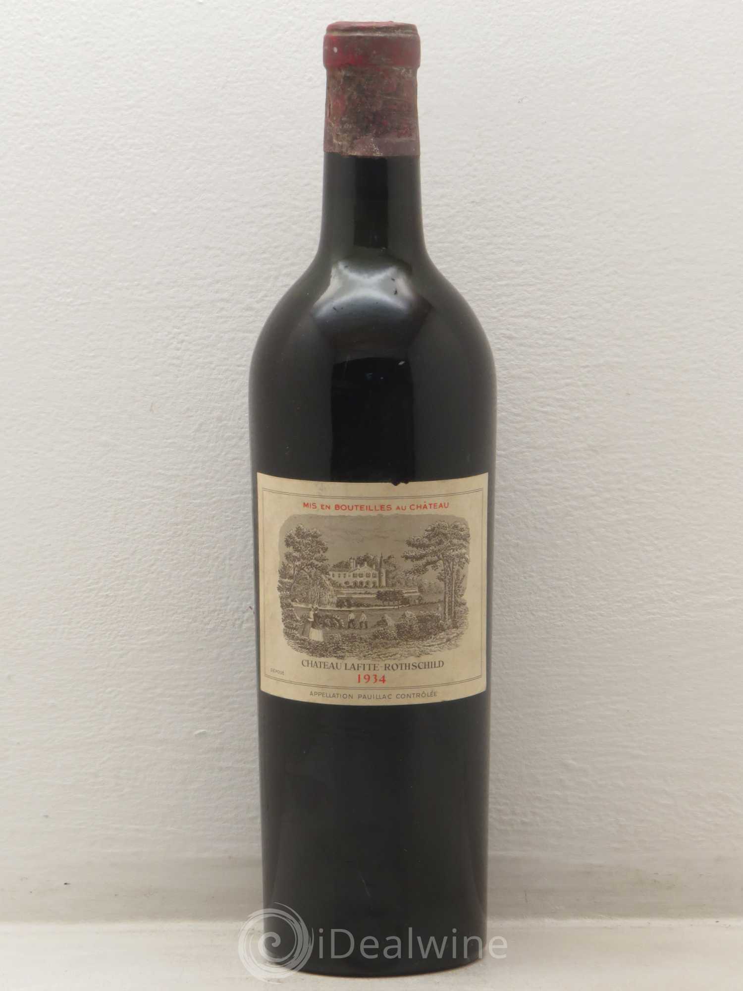 Château Lafite Rothschild 1er Grand Cru Classé 1934 - Lot de 1 bouteille - 0