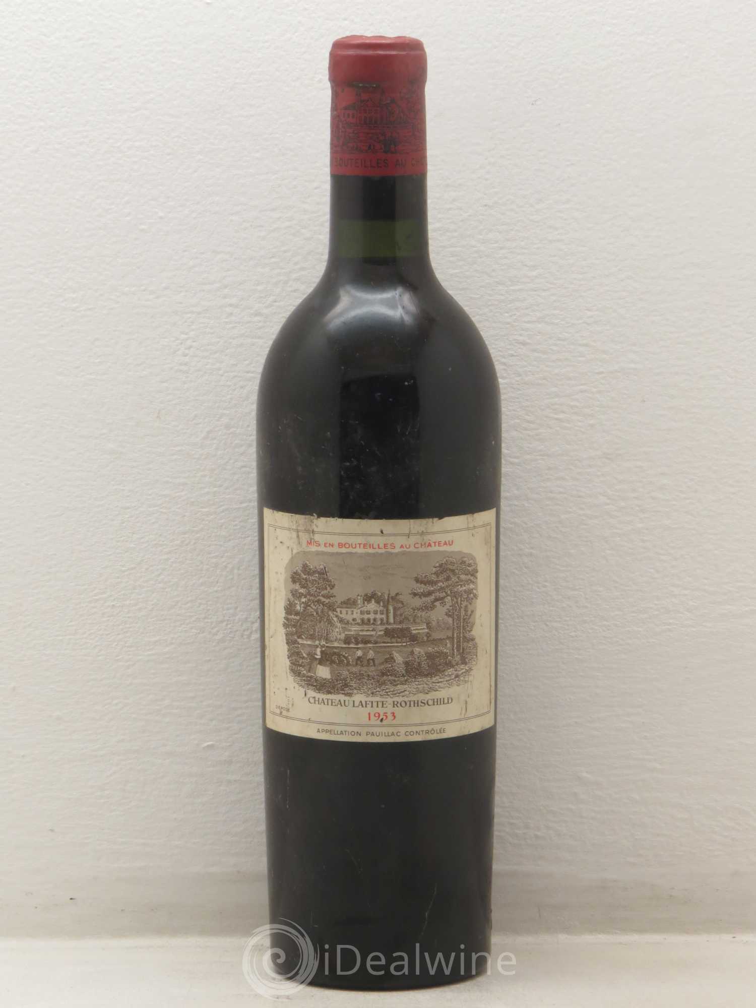 Château Lafite Rothschild 1er Grand Cru Classé 1953 - Lot de 1 bouteille - 0