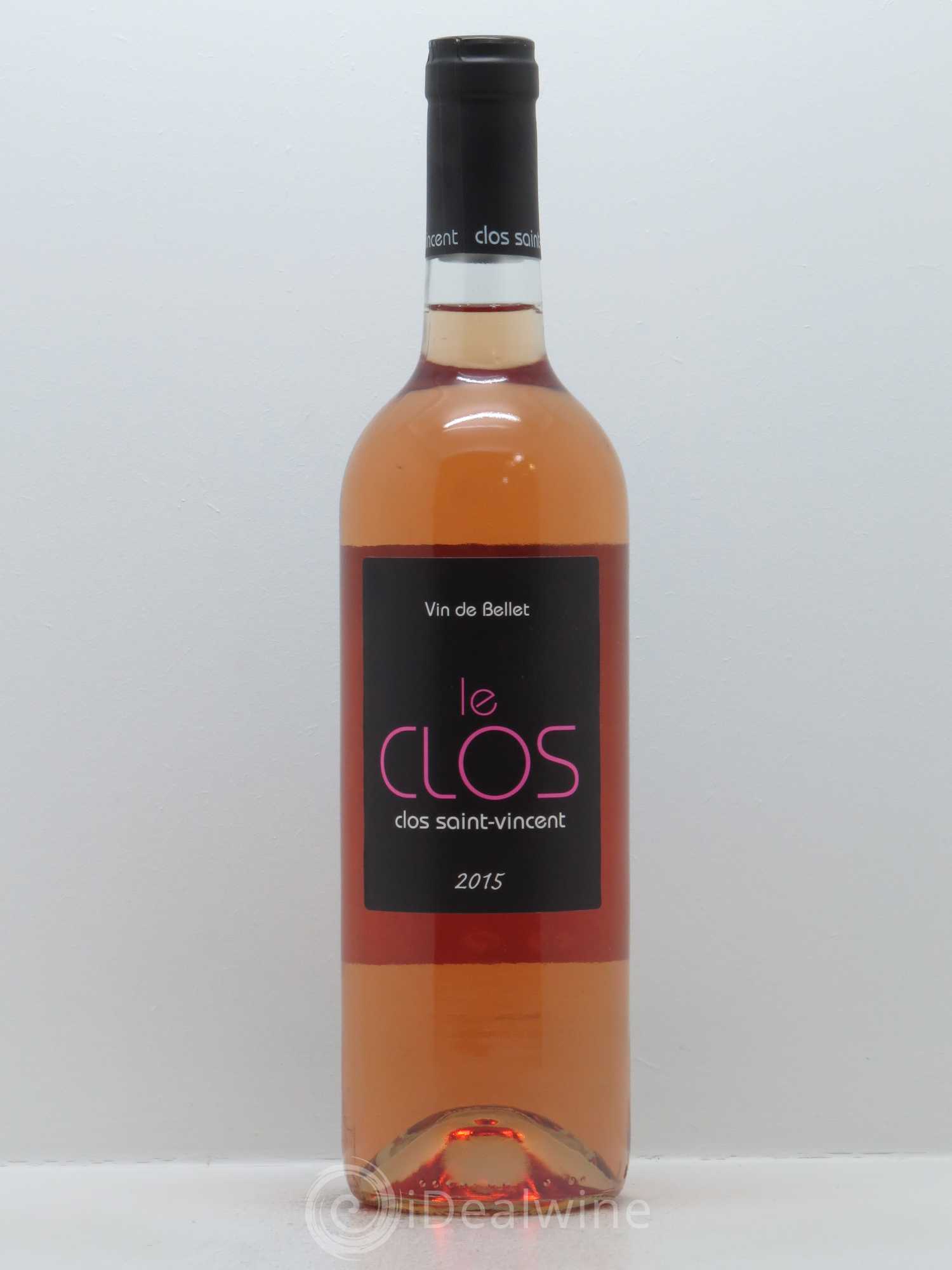 Bellet Clos Saint-Vincent Le Clos Famille Sicardi-Sergi 2015 - Lot de 1 bouteille - 0