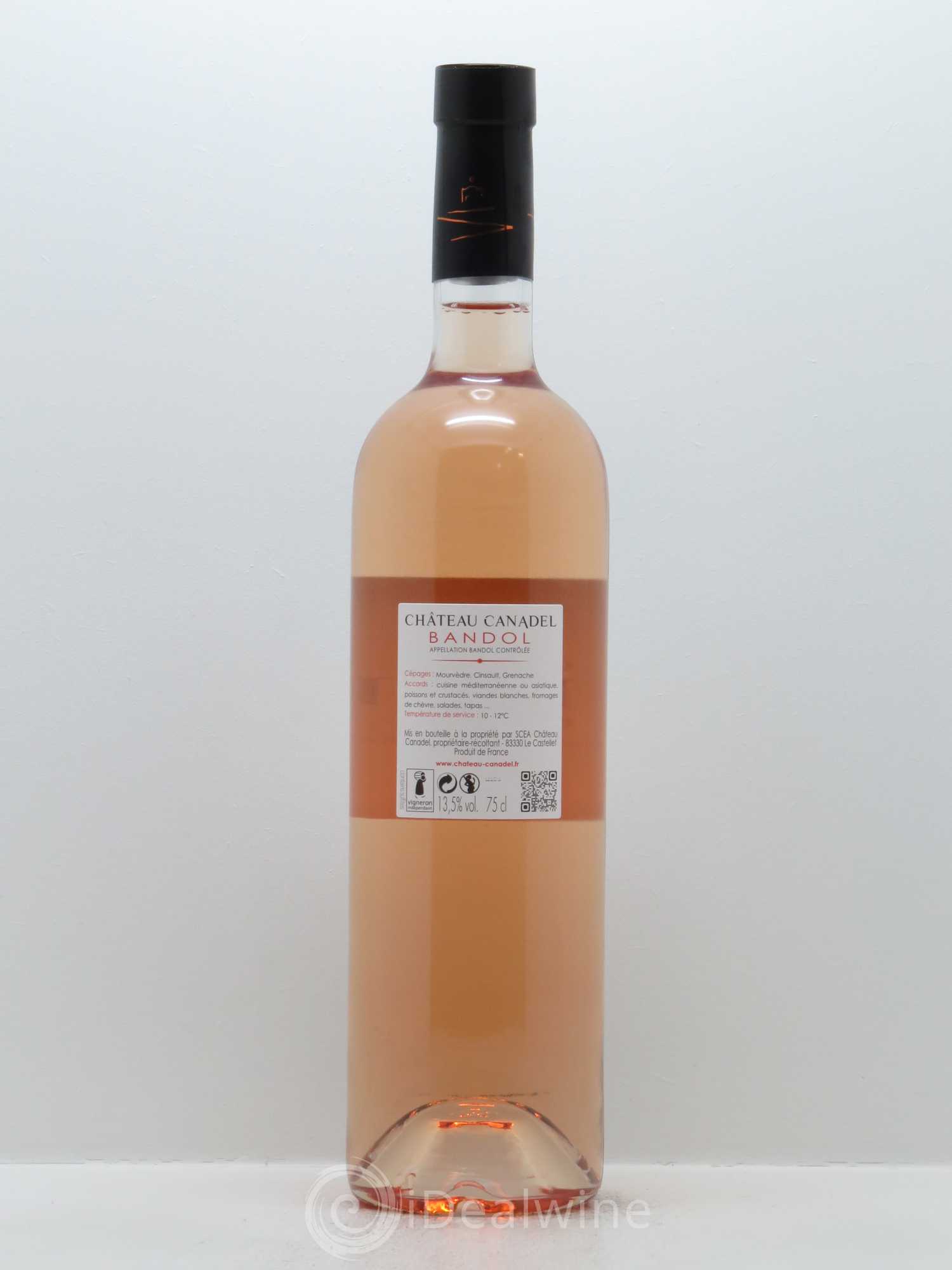 Bandol Château Canadel Jacques et Caroline de Chateauvieux 2016 - Lot de 1 bouteille - 1