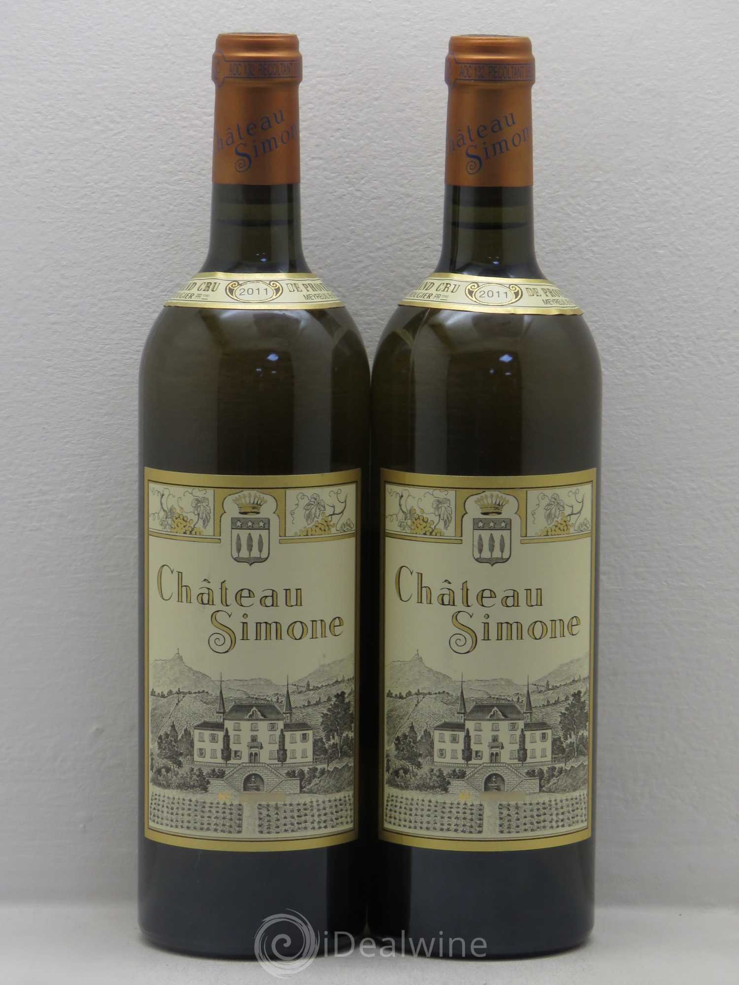 Palette Château Simone Famille Rougier 2011 - Lot de 2 bouteilles - 0