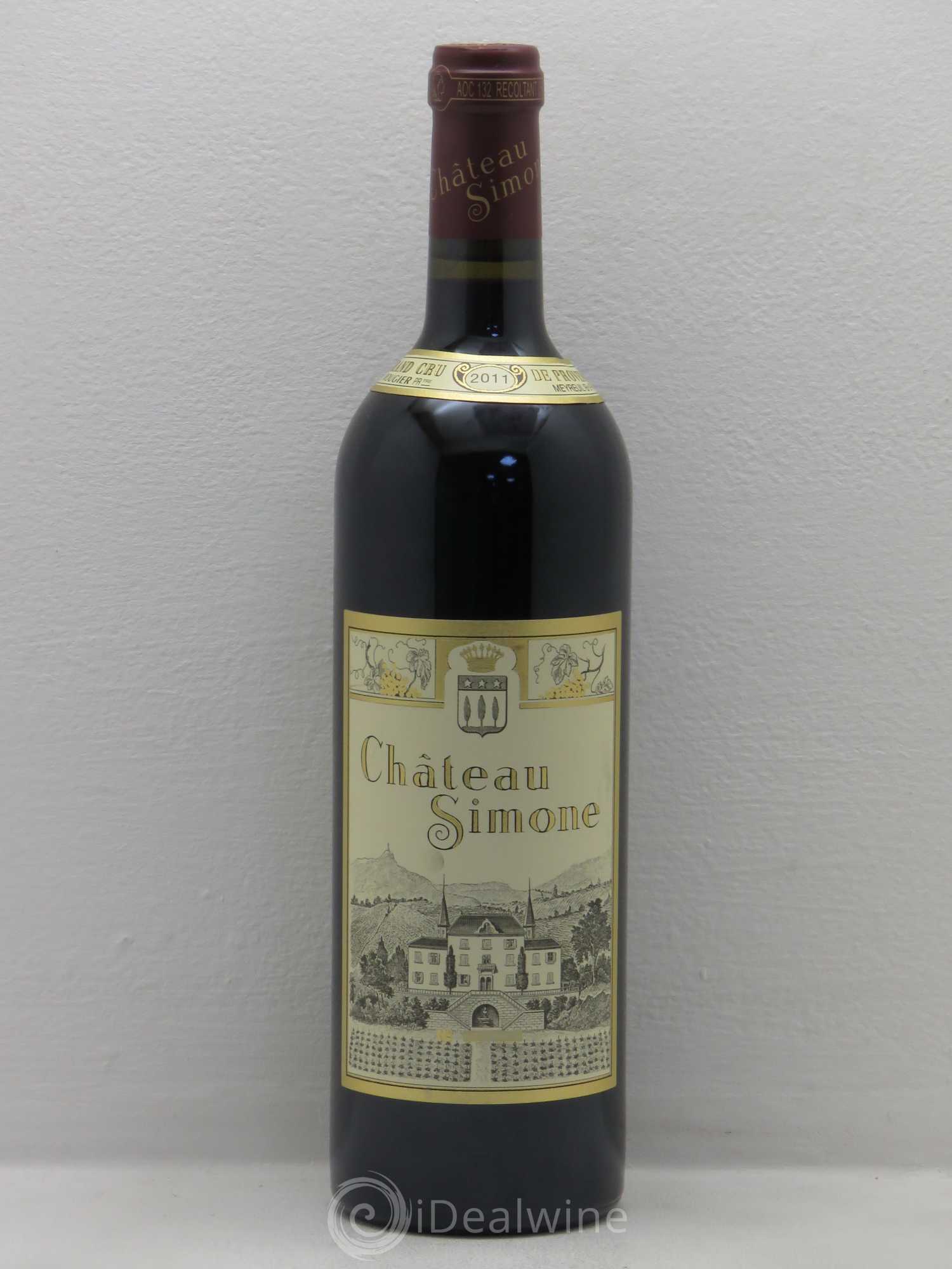 Palette Château Simone Famille Rougier 2011 - Posten von 1 Flasche - 0