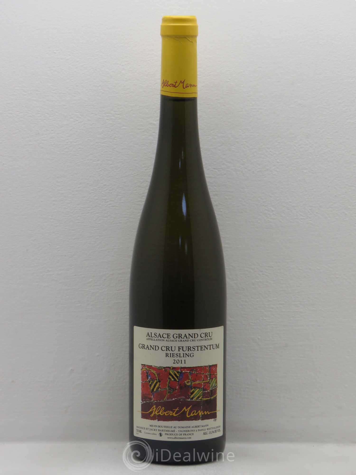 Riesling Grand Cru Furstentum 2011 - Lotto di 1 bottiglia - 0