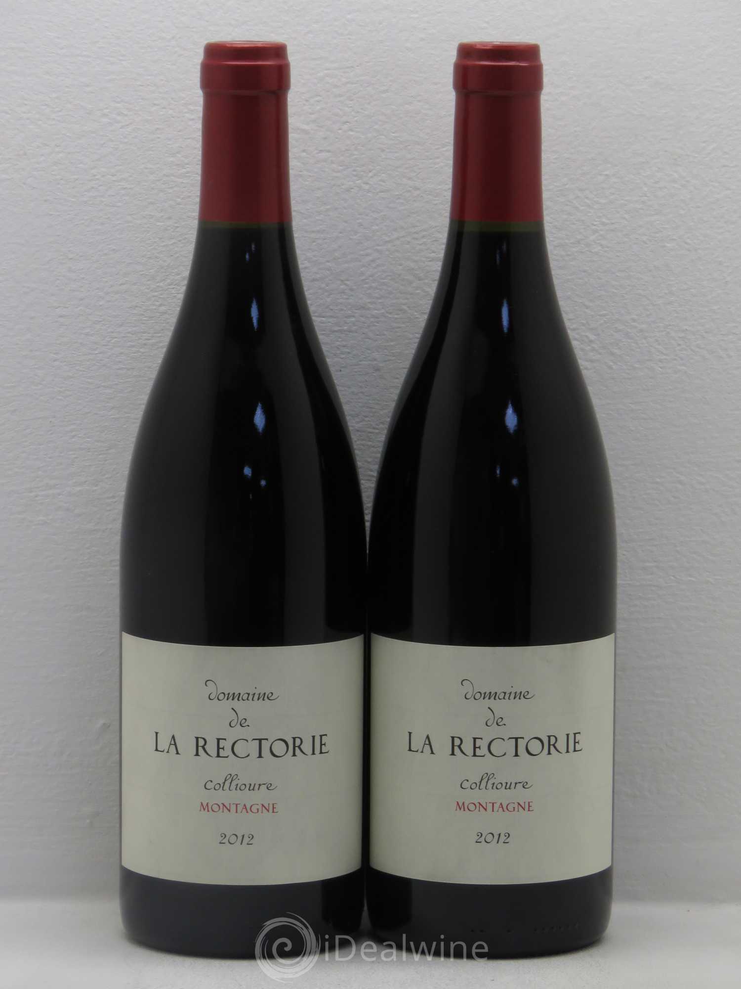 Collioure La Rectorie (Domaine de) Montagne Thierry et Jean Emmanuel Parcé 2012 - Lot de 2 bouteilles - 0