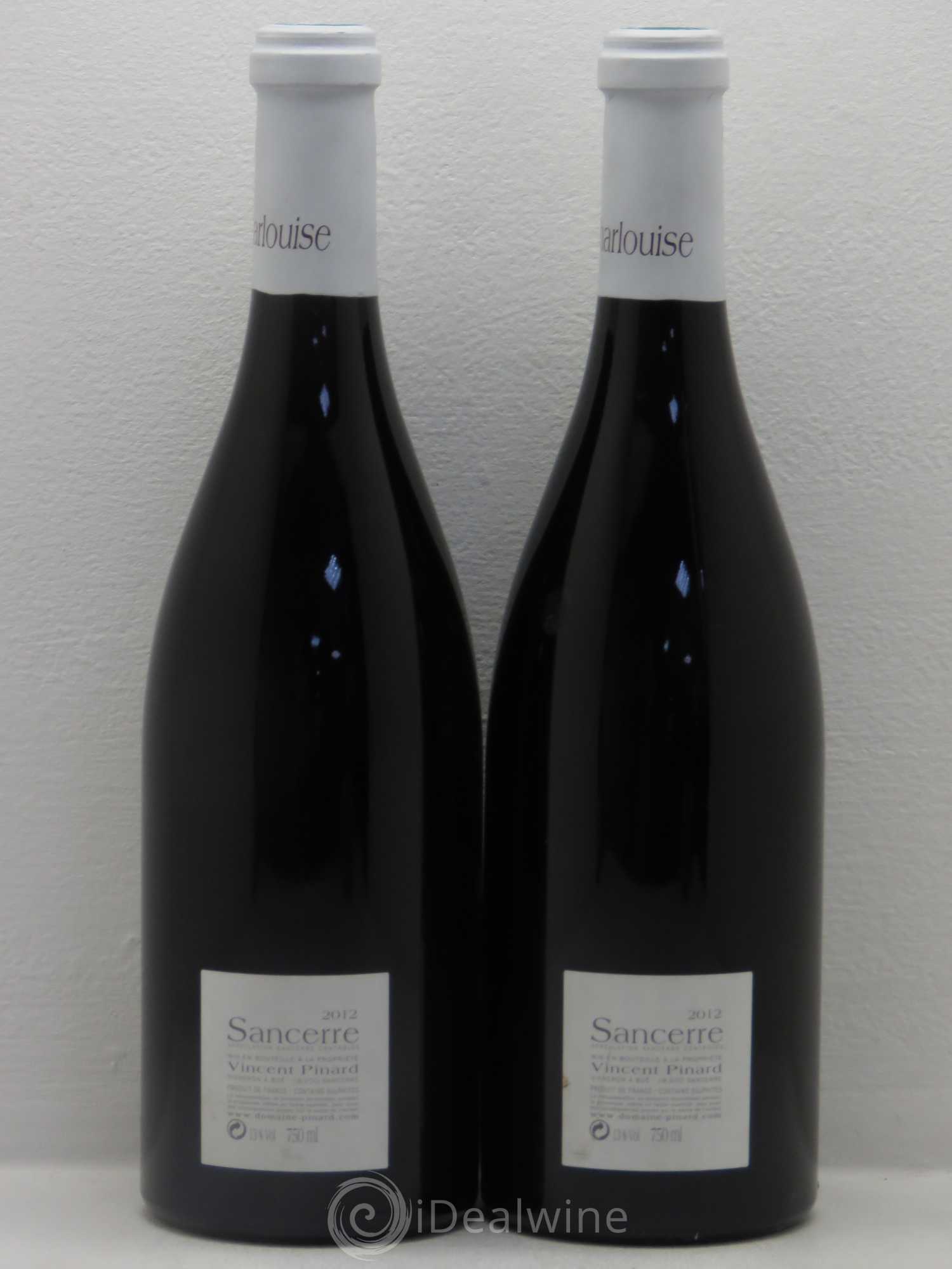 Sancerre Charlouise Vincent Pinard 2012 - Posten von 2 Flaschen - 1