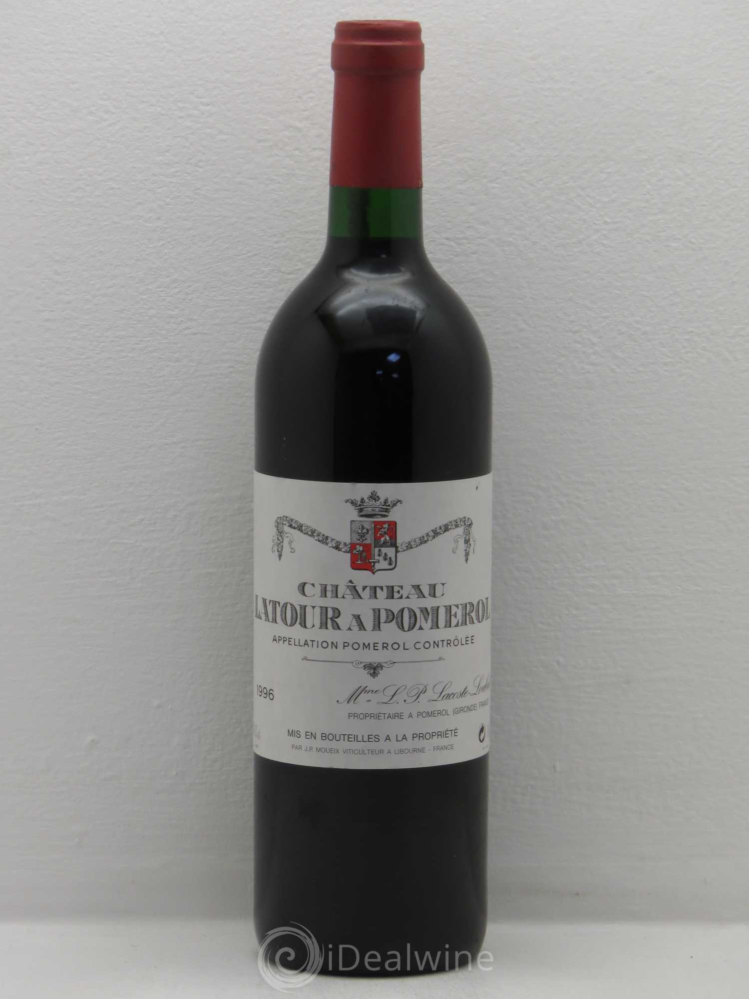 Château Latour à Pomerol 1996 - Lot de 1 bouteille - 0
