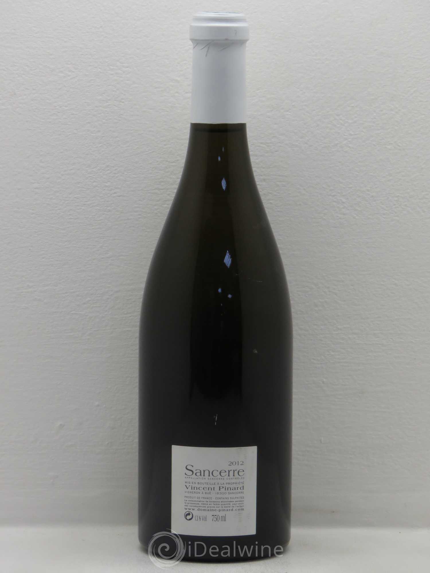 Sancerre Chêne Marchand Vincent Pinard 2012 - Lot de 1 bouteille - 1