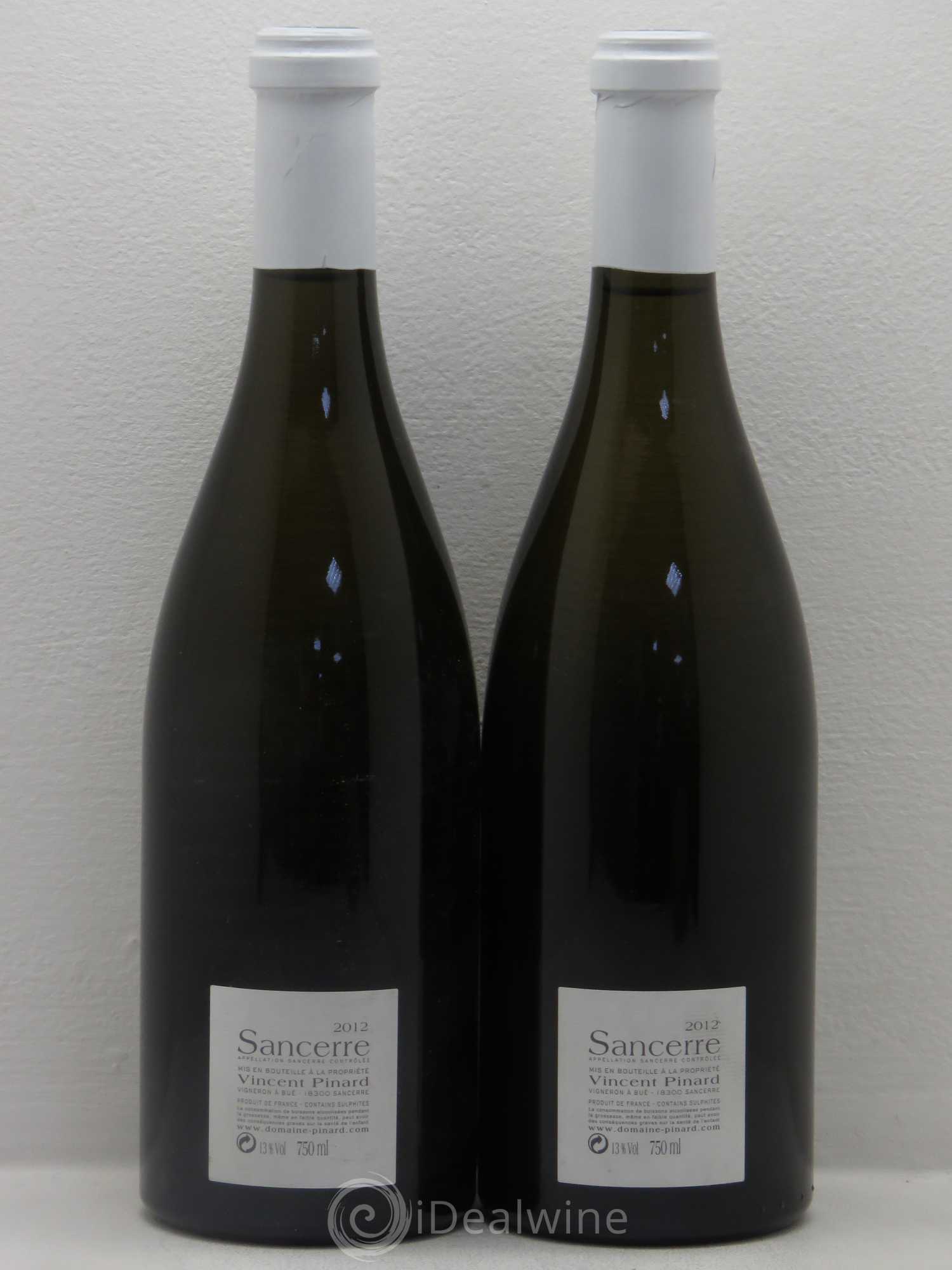 Sancerre Petit Chemarin Vincent Pinard 2012 - Lot de 2 bouteilles - 1