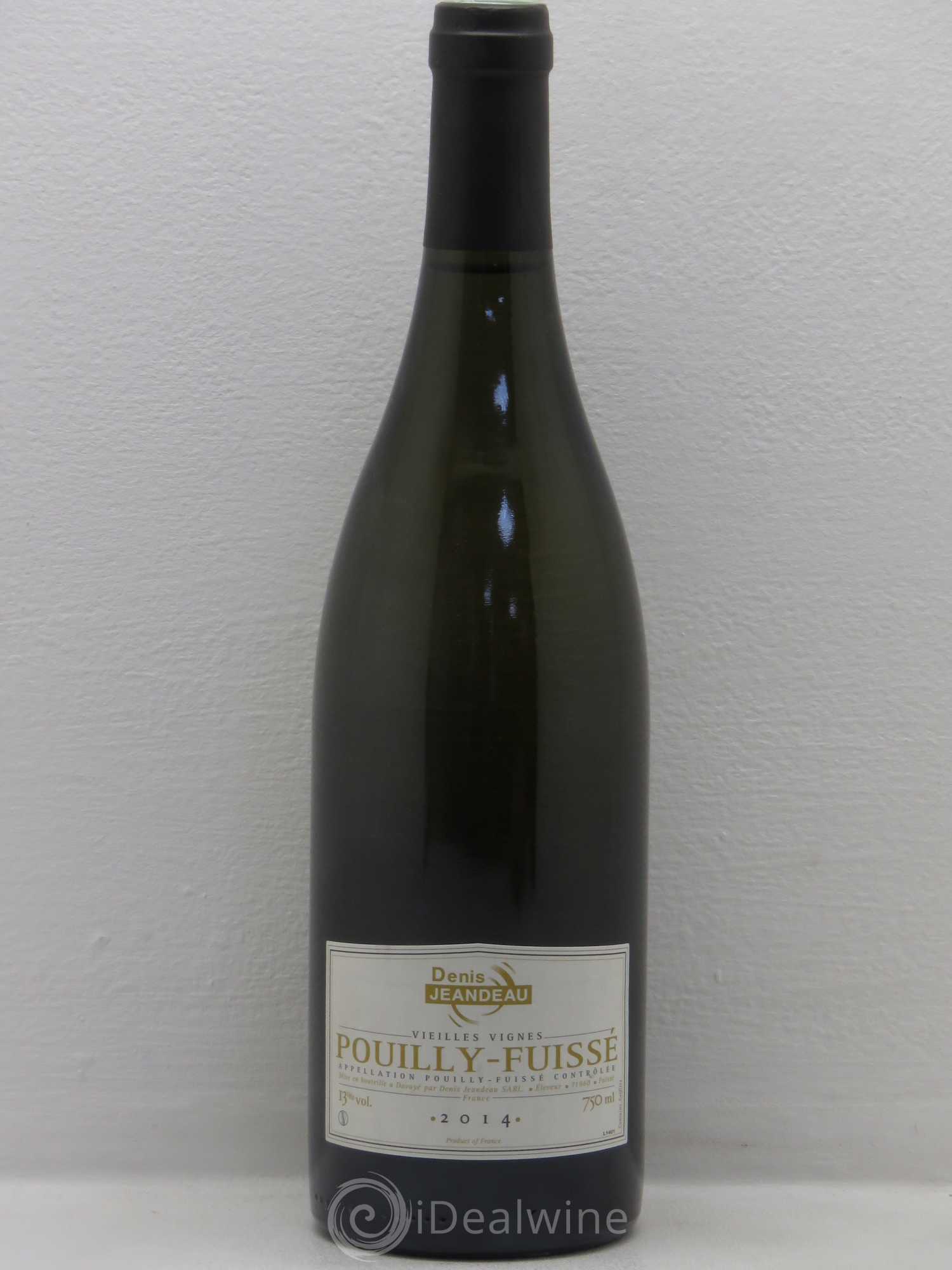 Pouilly-Fuissé Vieilles Vignes Domaine Jeandeau 2014 - Posten von 1 Flasche - 0