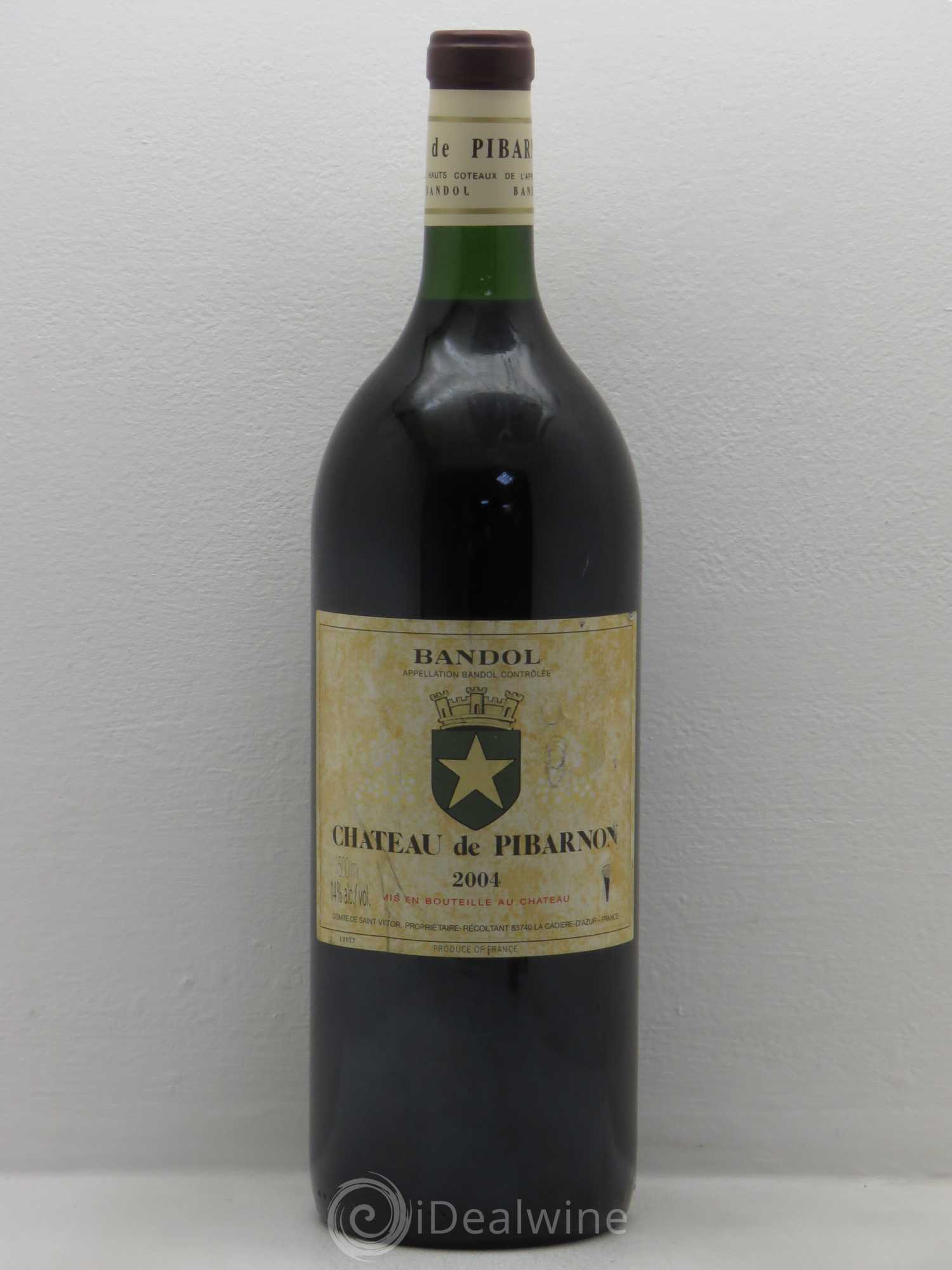 Bandol Château de Pibarnon Comte de Saint-Victor 2004 - Lot de 1 magnum - 0