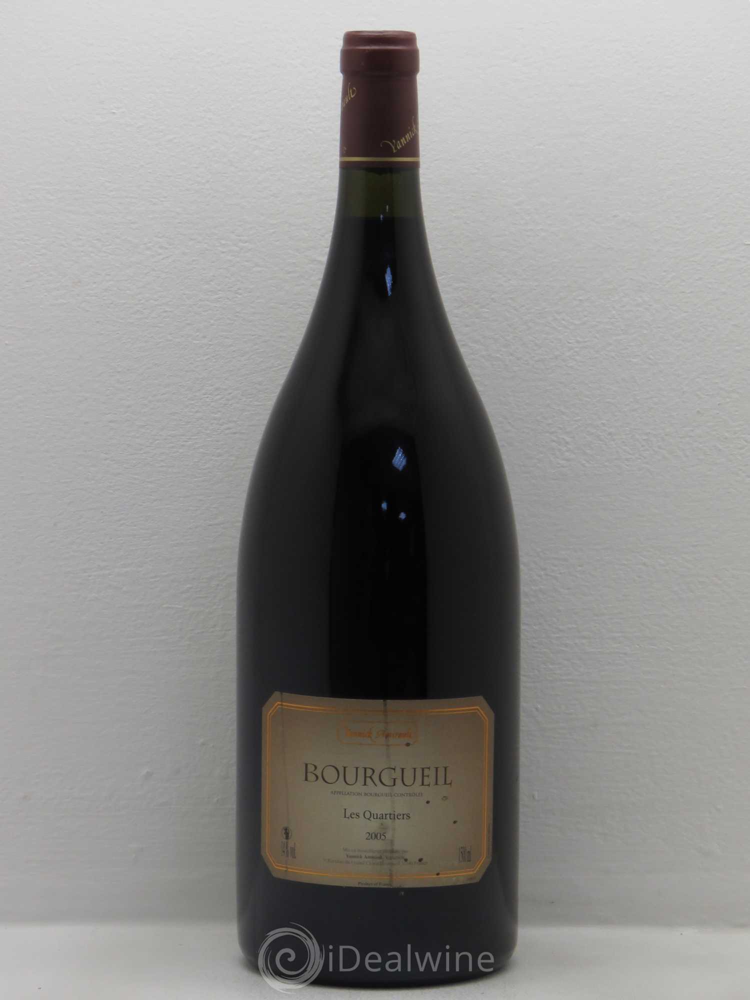 Bourgueil Les Quartiers Yannick Amirault (Domaine) 2005 - Lot de 1 magnum - 0