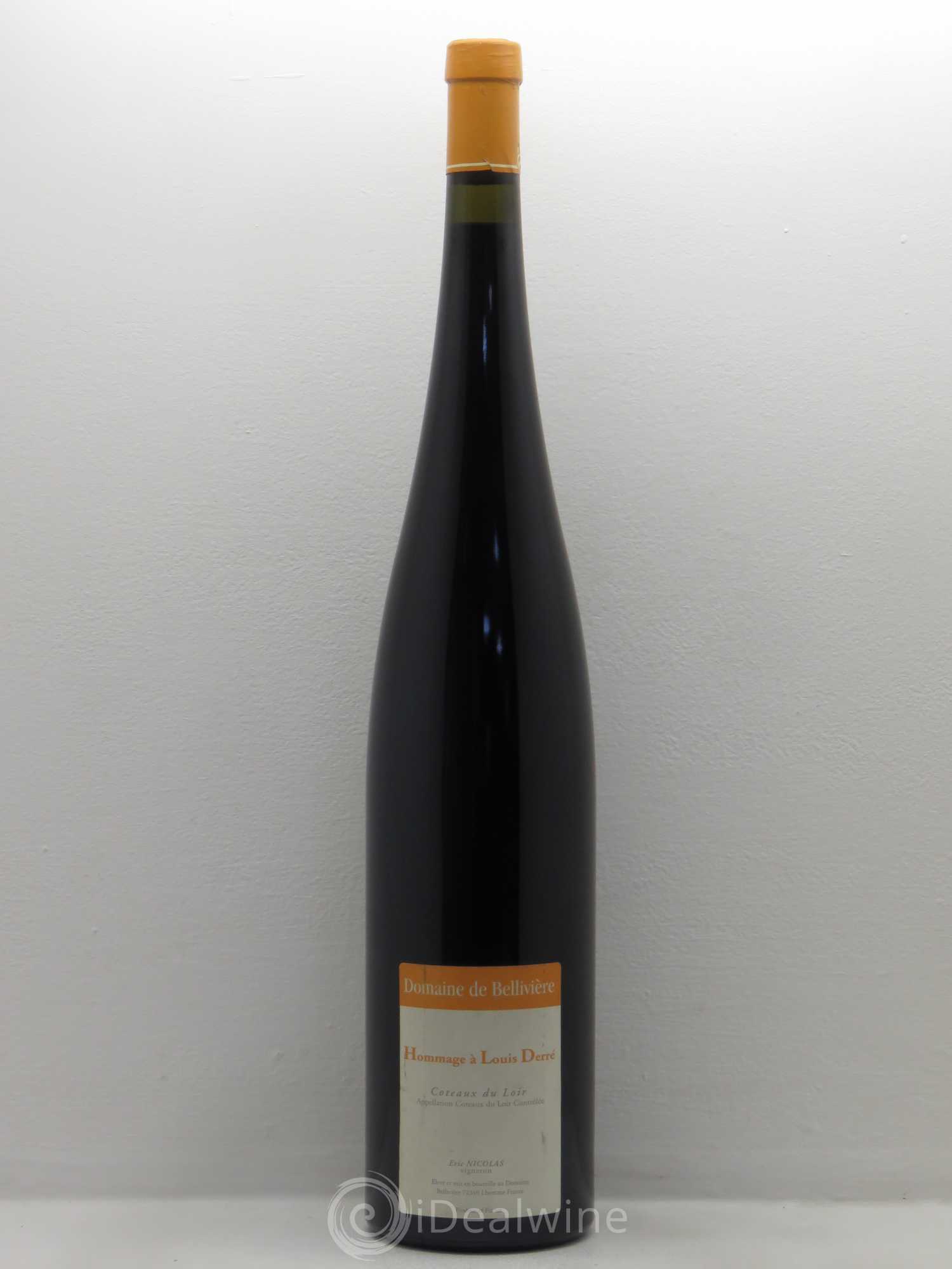 Coteaux du Loir Domaine de Bellivière Hommage à Louis Derré Pinot D'Aunis 2009 - Posten von 1 Magnum - 0