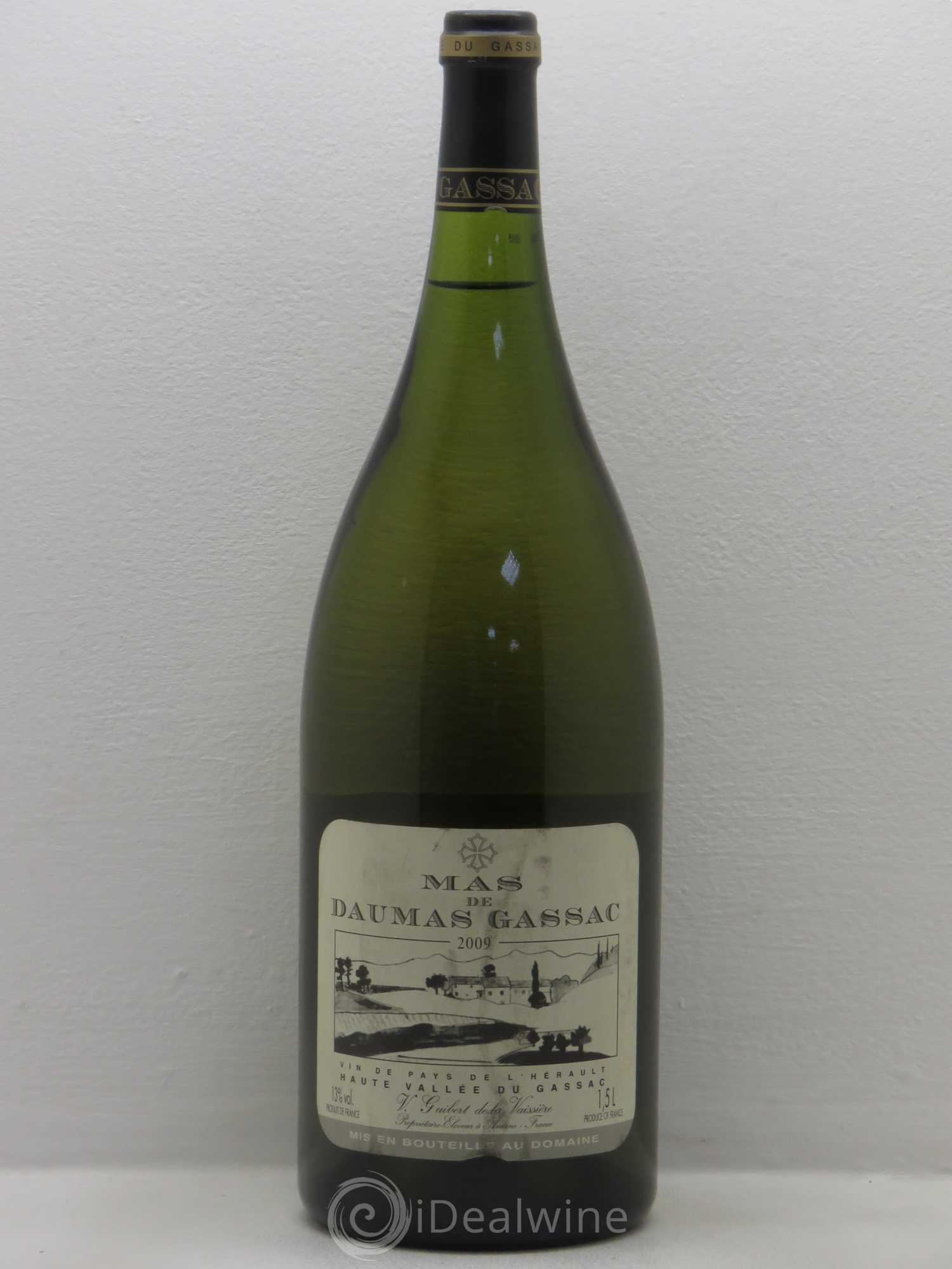 Saint-Guilhem-le-Désert - Cité d'Aniane Mas Daumas Gassac Famille Guibert de La Vaissière 2009 - Lot de 1 magnum - 0