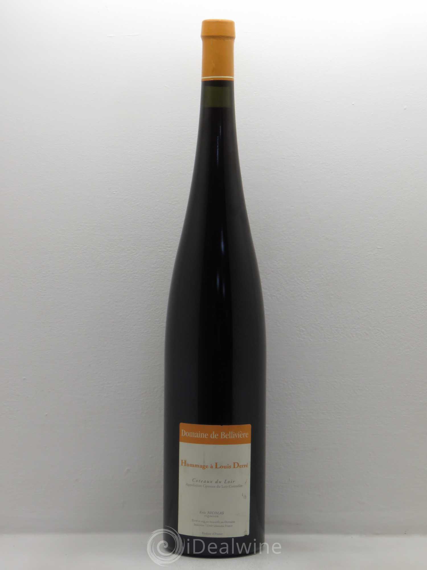 Coteaux du Loir Domaine de Bellivière Hommage à Louis Derré Pinot D'Aunis 2011 - Posten von 1 Magnum - 0