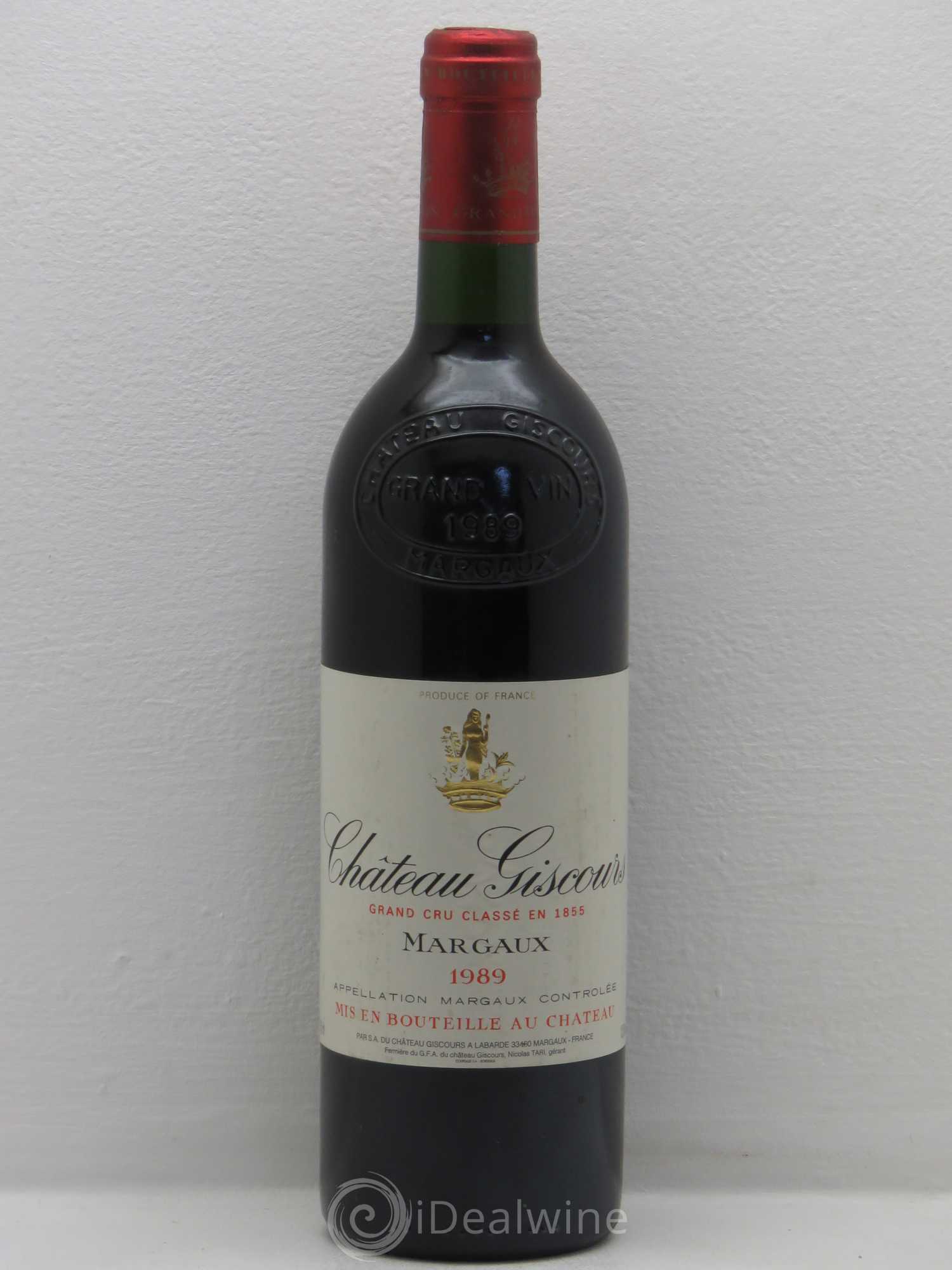 Château Giscours 3ème Grand Cru Classé 1989 - Lot de 1 bouteille - 0