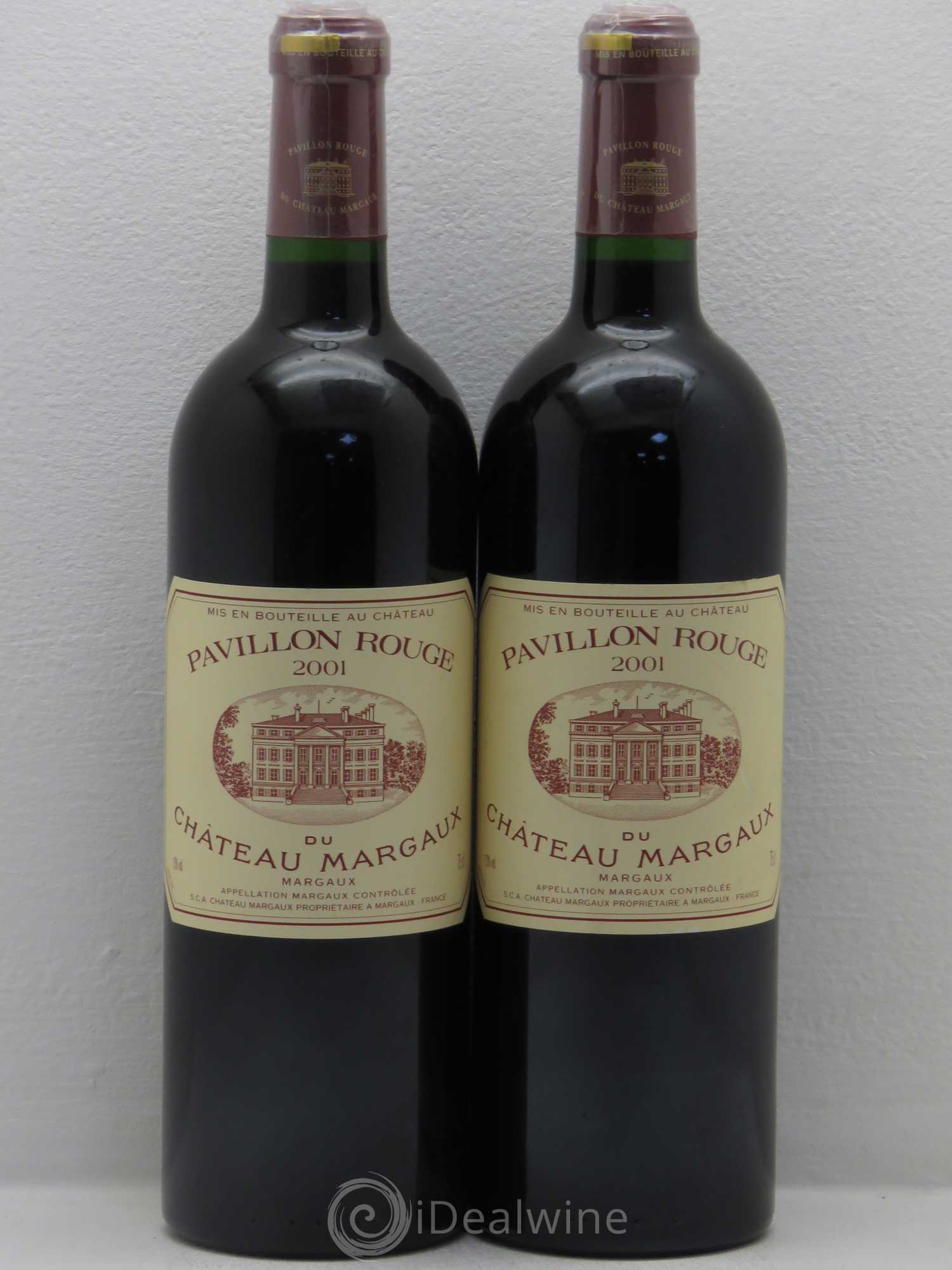 Pavillon Rouge du Château Margaux Second Vin 2001 - Lot de 2 bouteilles - 0