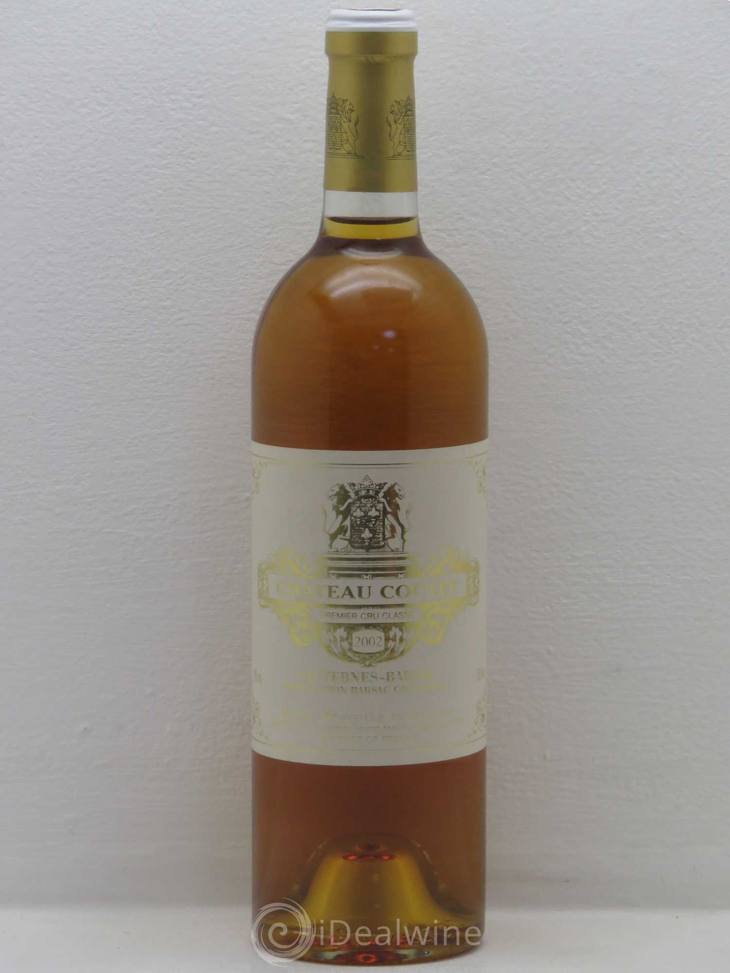 Château Coutet 1er Grand Cru Classé 2002 - Lotto di 1 bottiglia - 0