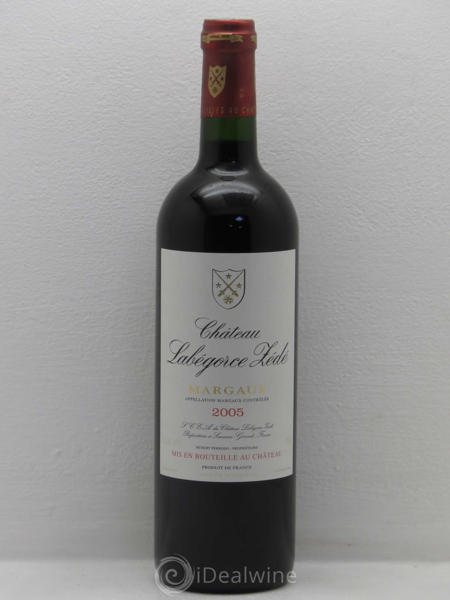 Château Labegorce Zédé Cru Bourgeois 2005 - Lot de 1 bouteille - 0