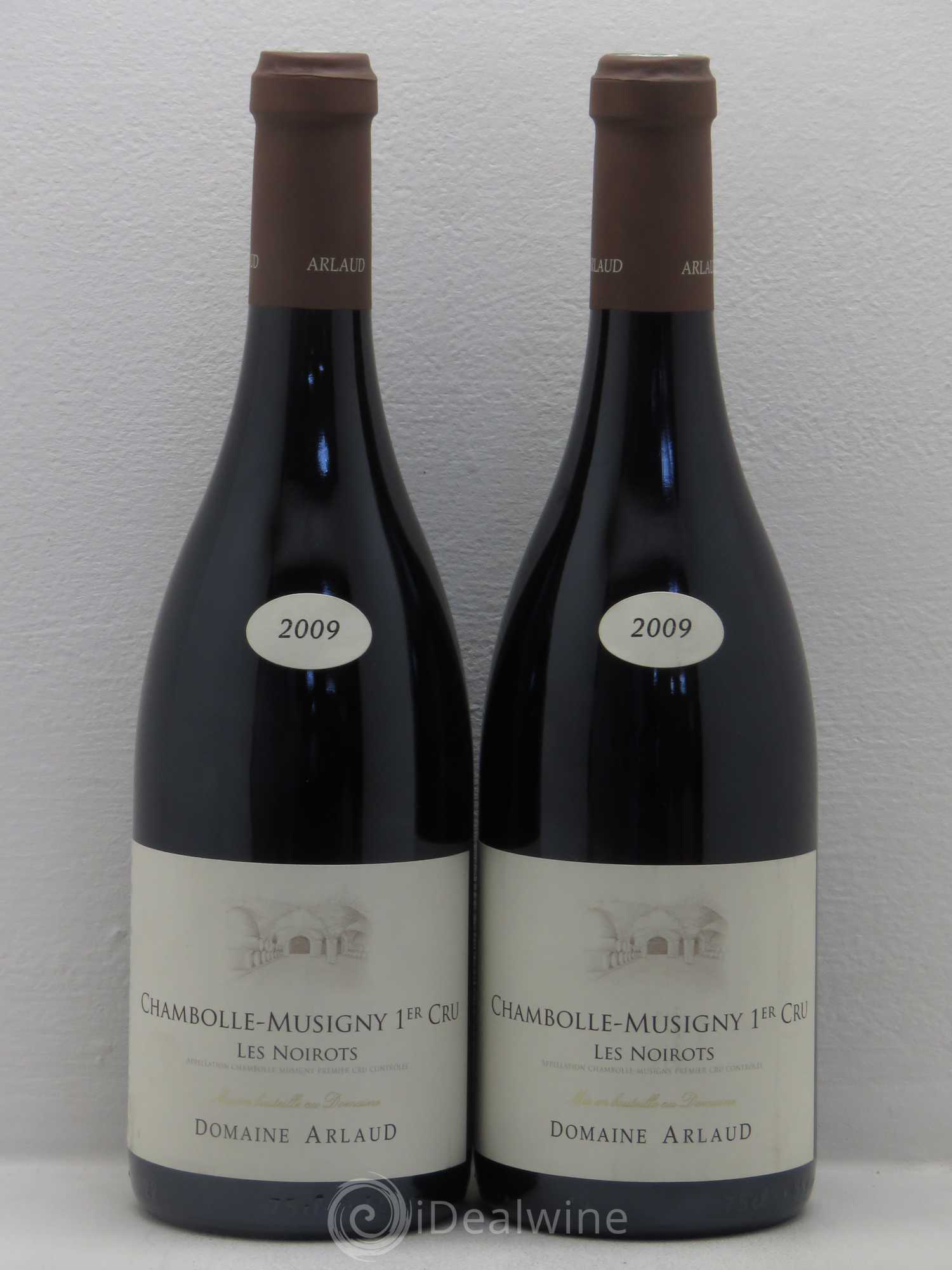 Chambolle-Musigny 1er Cru Les Noirots Domaine Arlaud 2009 - Posten von 2 Flaschen - 0