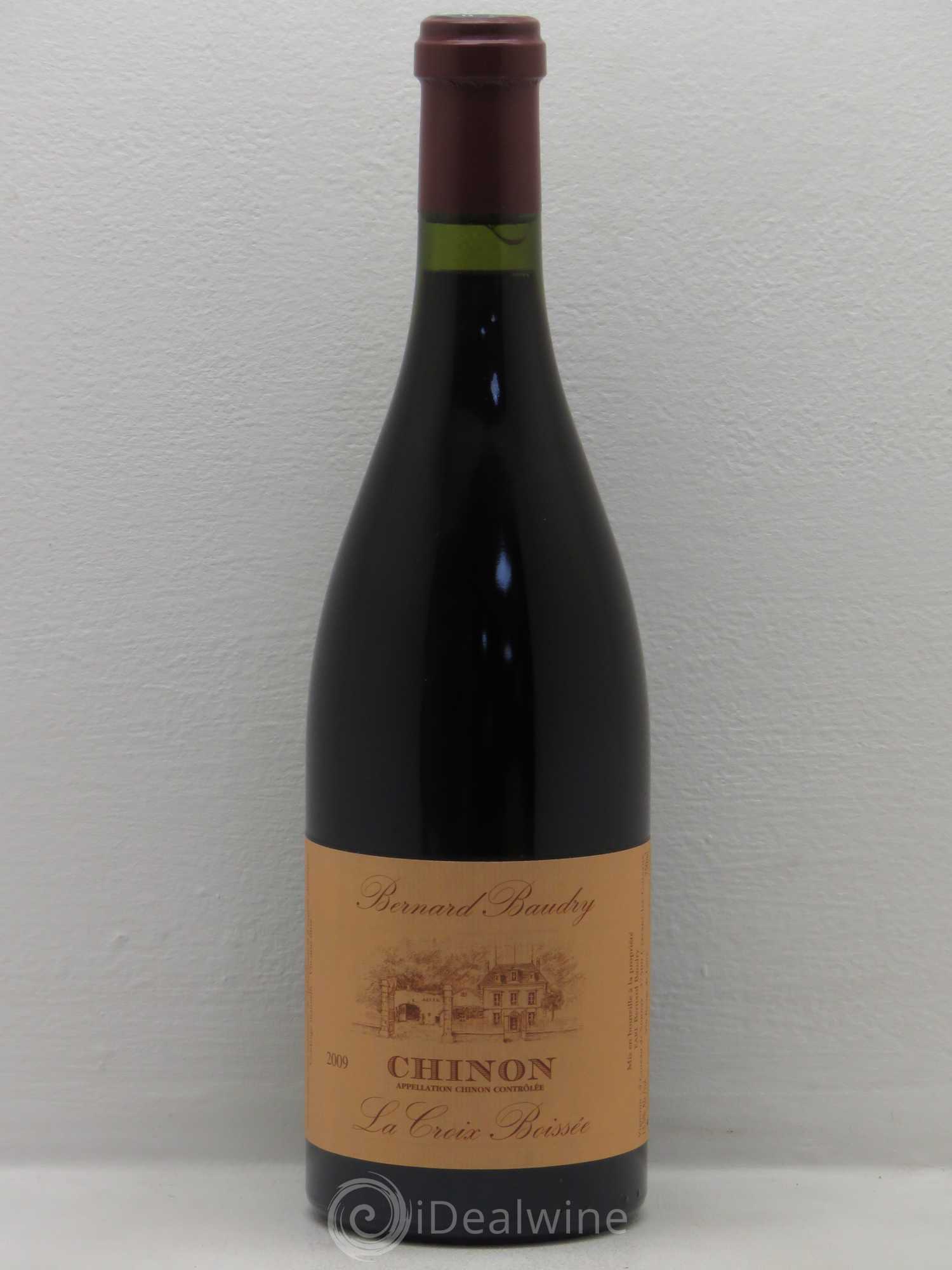 Chinon La Croix Boissée Bernard Baudry 2009 - Lot de 1 bouteille - 0