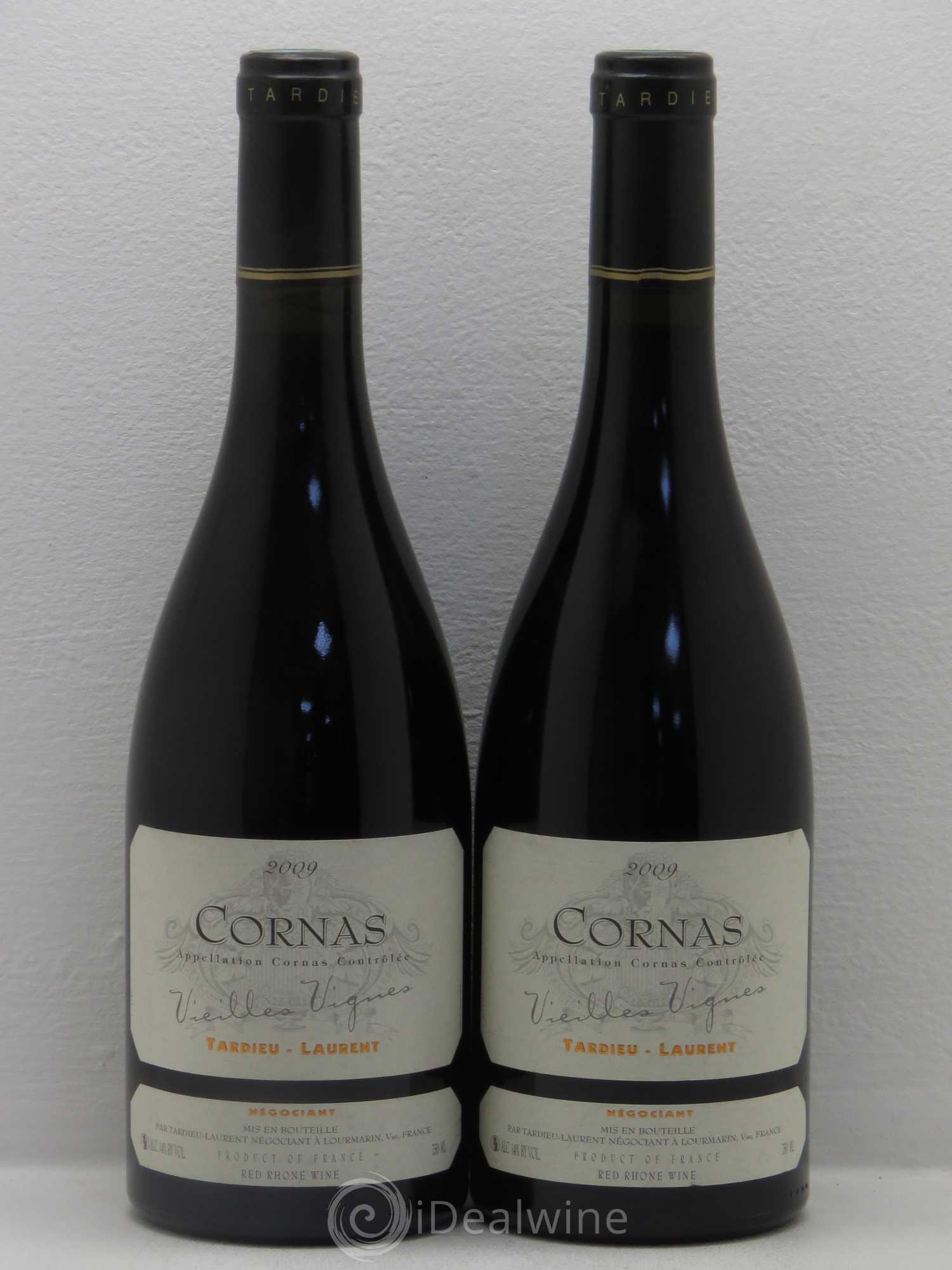 Cornas Vieilles vignes Maison Tardieu-Laurent 2009 - Lot de 2 bouteilles - 0