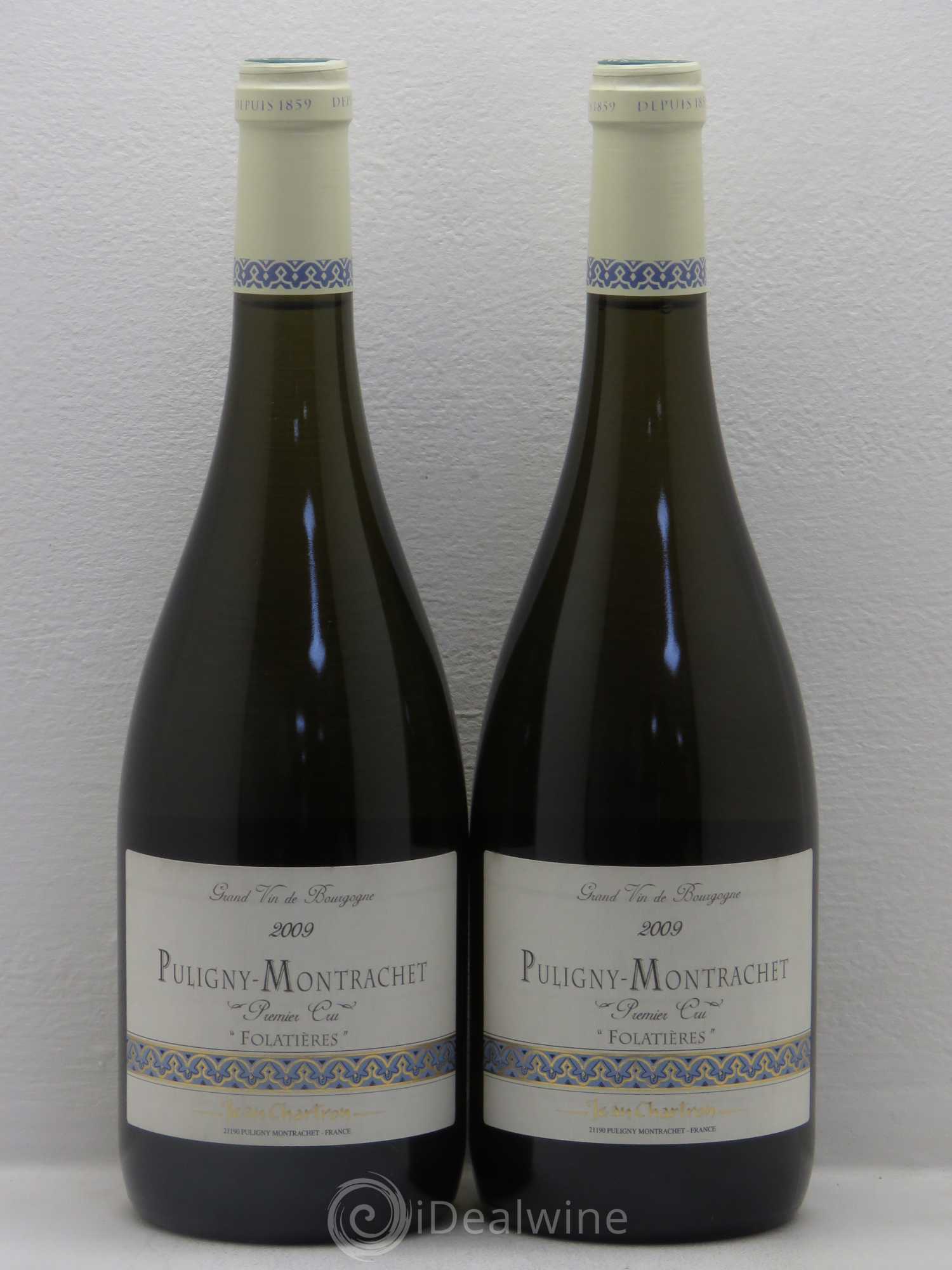 Puligny-Montrachet 1er Cru Folatières Jean Chartron (Domaine) 2009 - Lot de 2 bouteilles - 0
