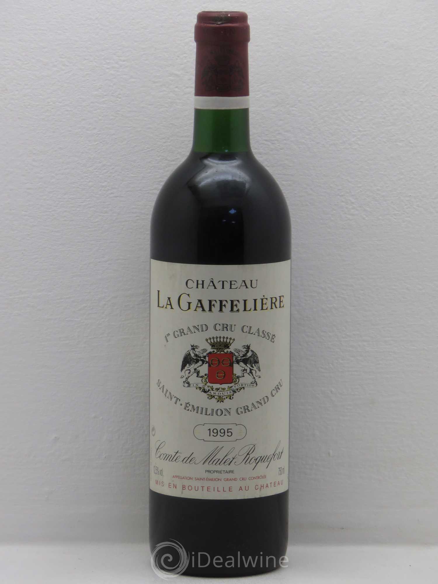 Château la Gaffelière 1er Grand Cru Classé B 1995 - Lot de 1 bouteille - 0