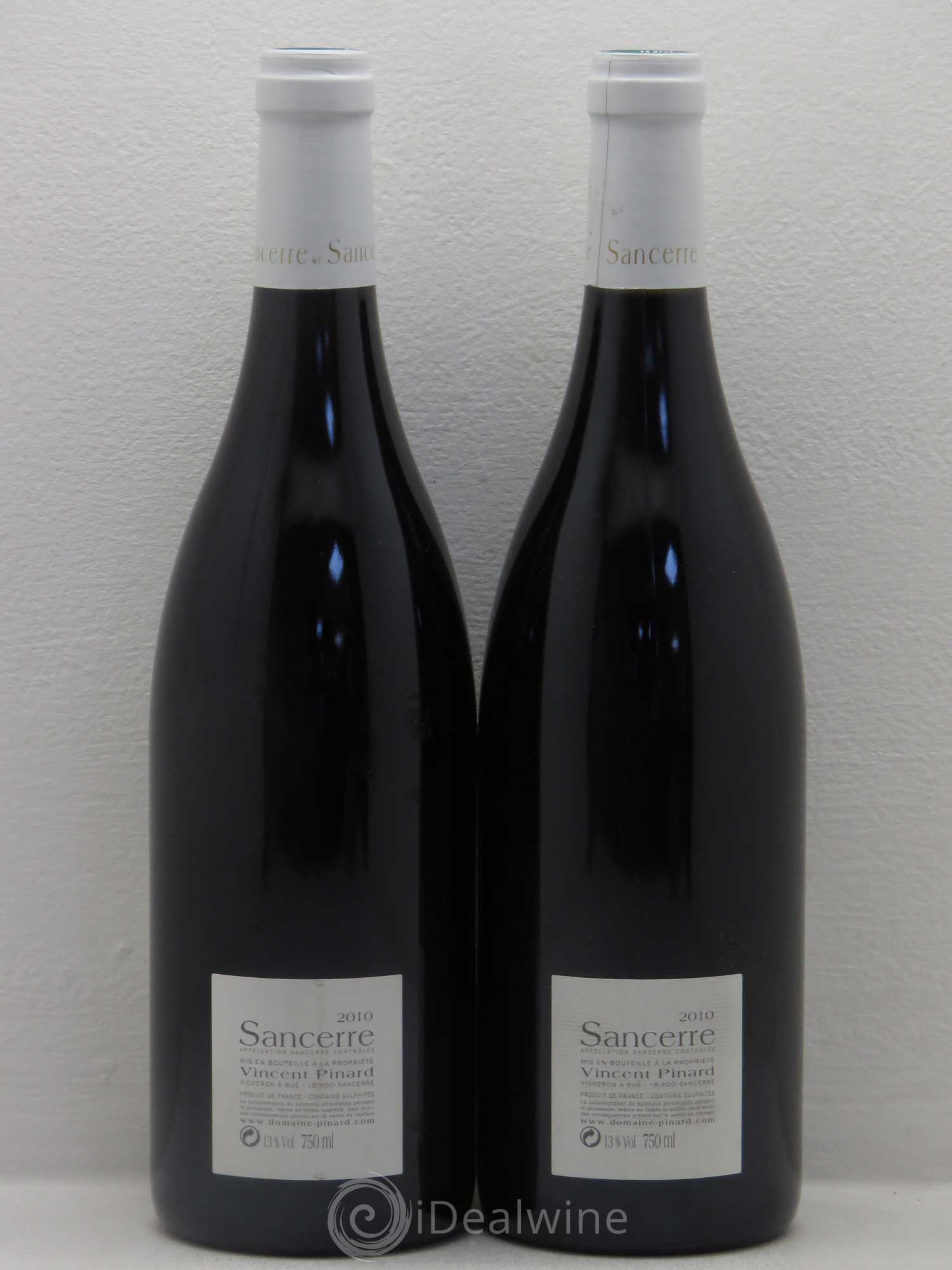Sancerre Pinot Noir Domaine V.Pinard 2010 - Posten von 2 Flaschen - 1