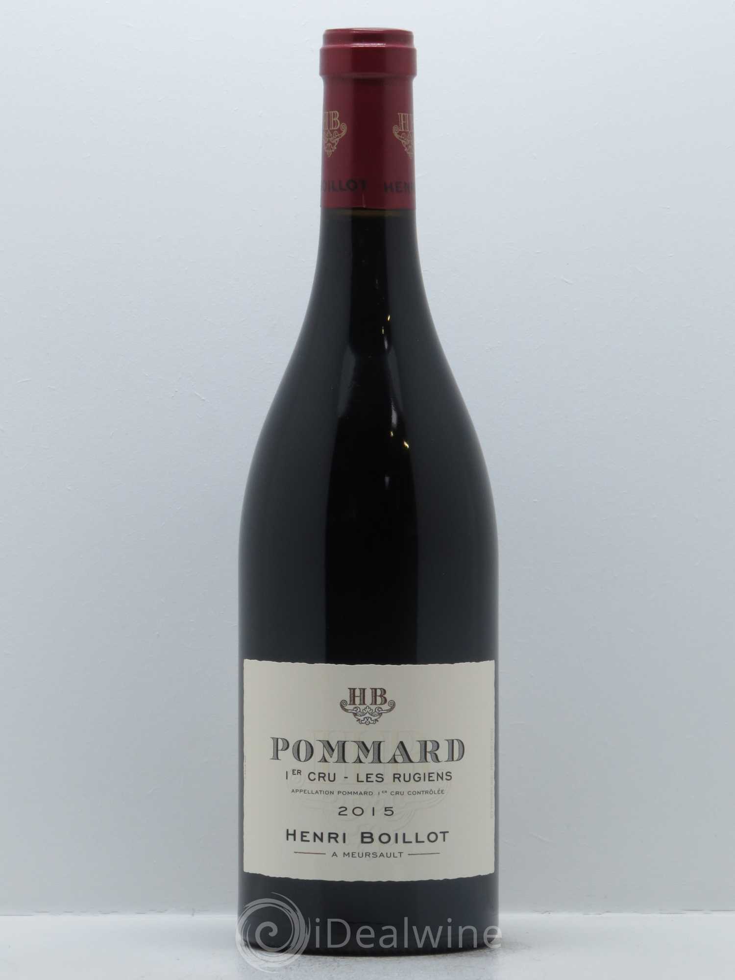Pommard 1er Cru Les Rugiens Henri Boillot (Domaine) 2015 - Lot de 1 bouteille - 0