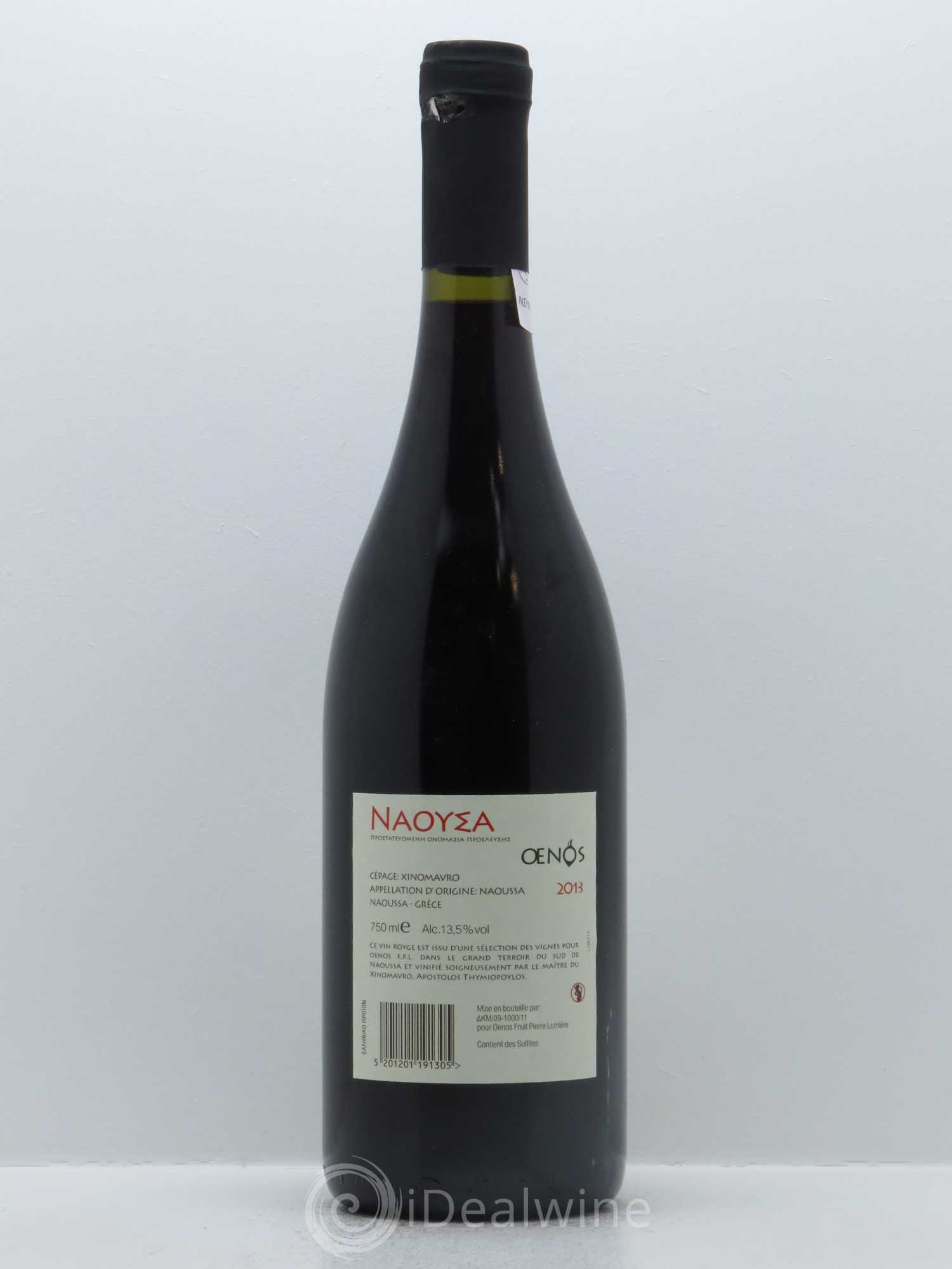 Naoussa Thymiopoulos Oenos 2013 - Lot de 1 bouteille - 1