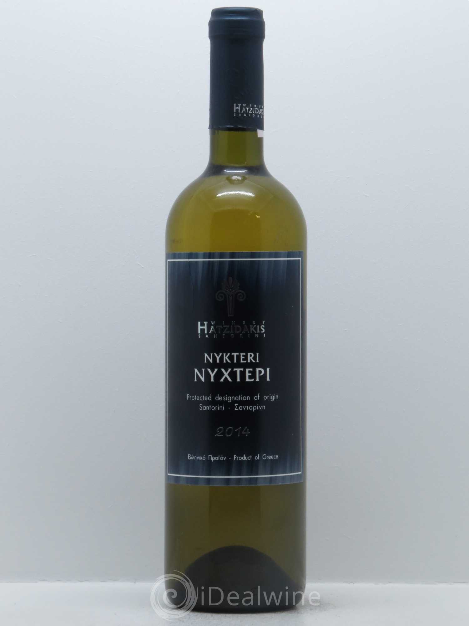 Santorini Hatzidakis Nykteri 2014 - Lot de 1 bouteille - 0