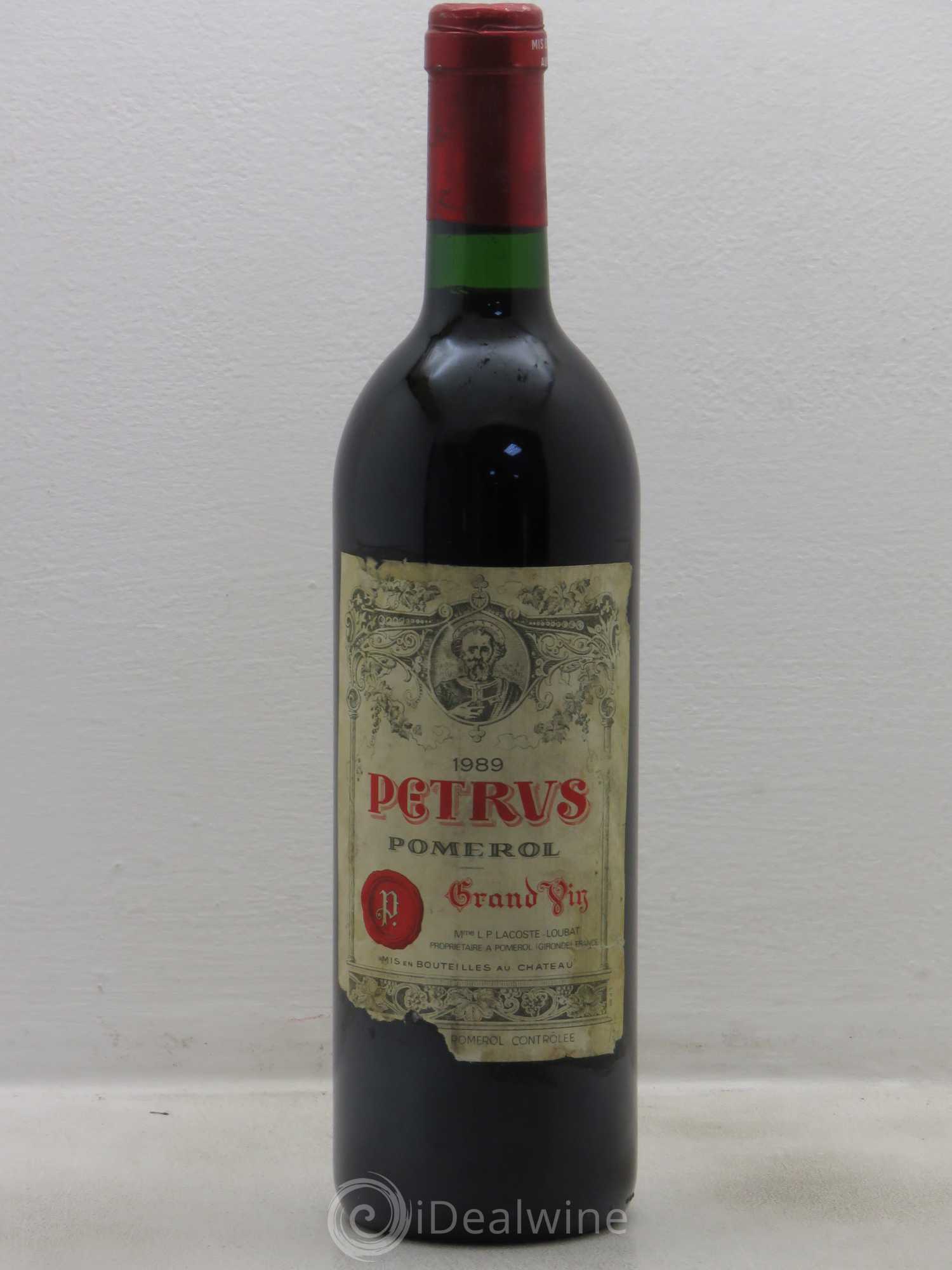 Petrus 1989 - Lot de 1 bouteille - 0
