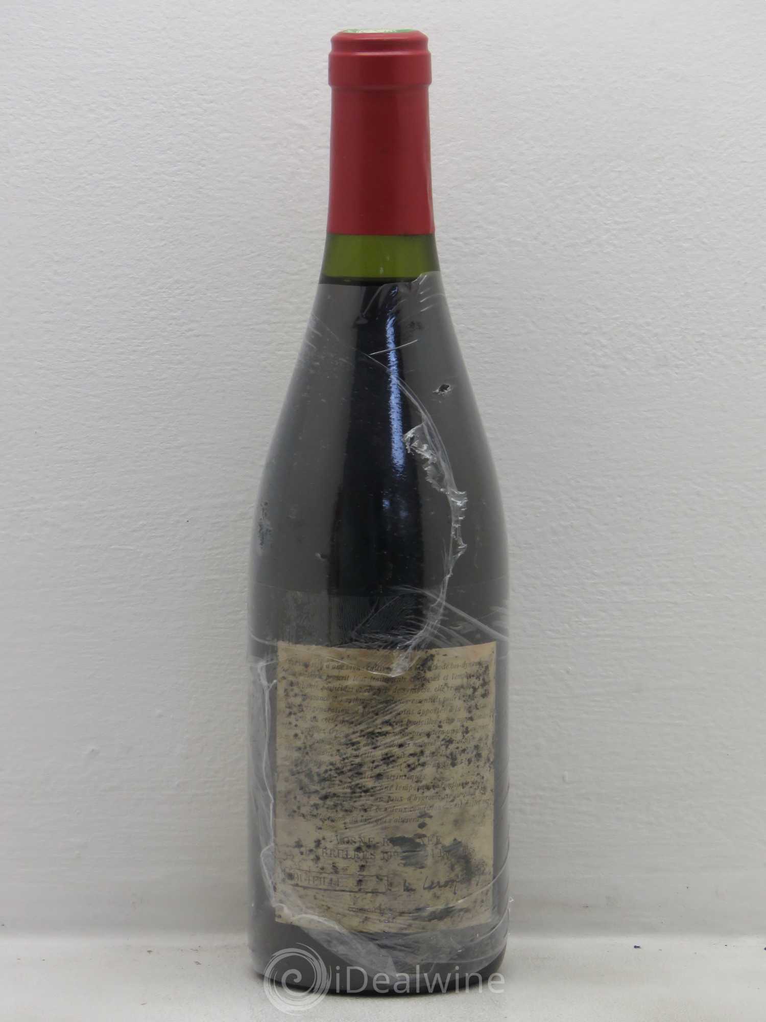 Vosne-Romanée 1er Cru Aux Brûlées Leroy (Domaine) 1998 - Lot de 1 bouteille - 1