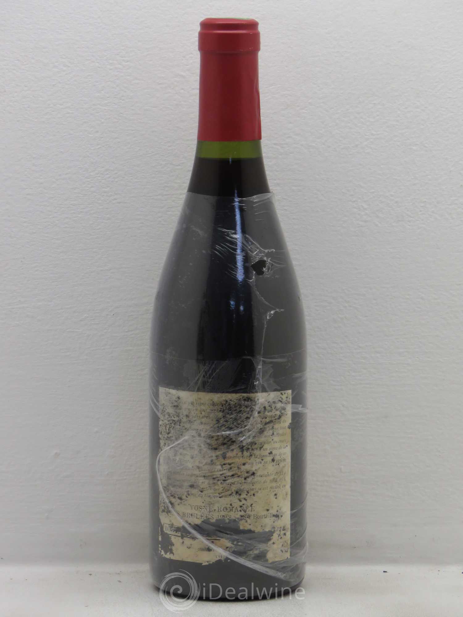 Vosne-Romanée 1er Cru Aux Brûlées Leroy (Domaine) 1998 - Lot de 1 bouteille - 1