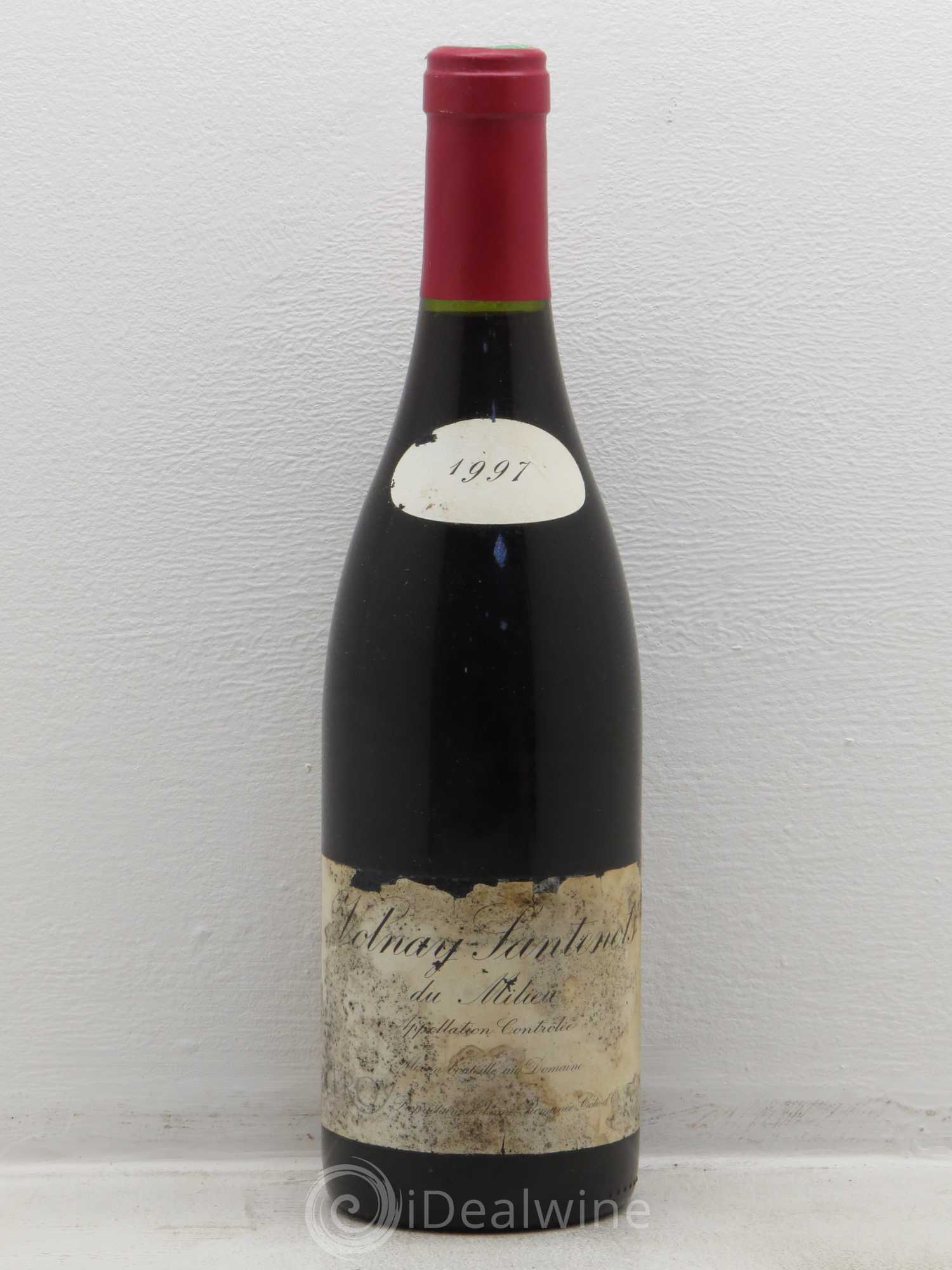 Volnay 1er Cru Santenots du Milieu Leroy (Domaine) 1997 - Lot de 1 bouteille - 0