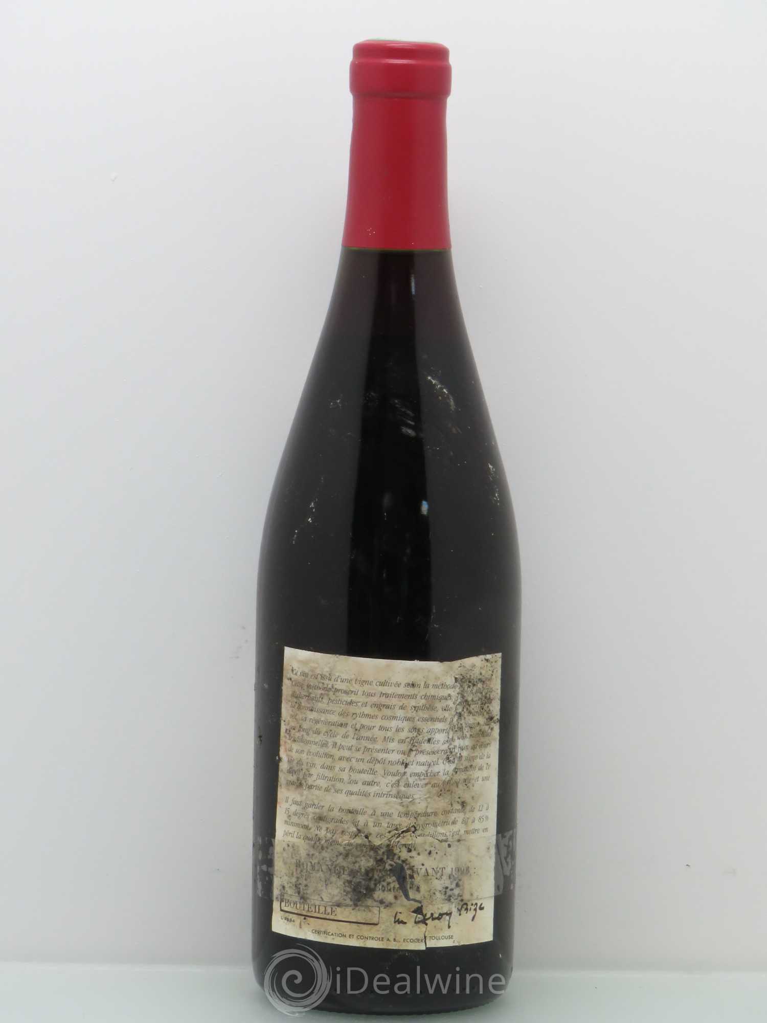 Romanée-Saint-Vivant Grand Cru Leroy (Domaine) 1993 - Lot de 1 bouteille - 1