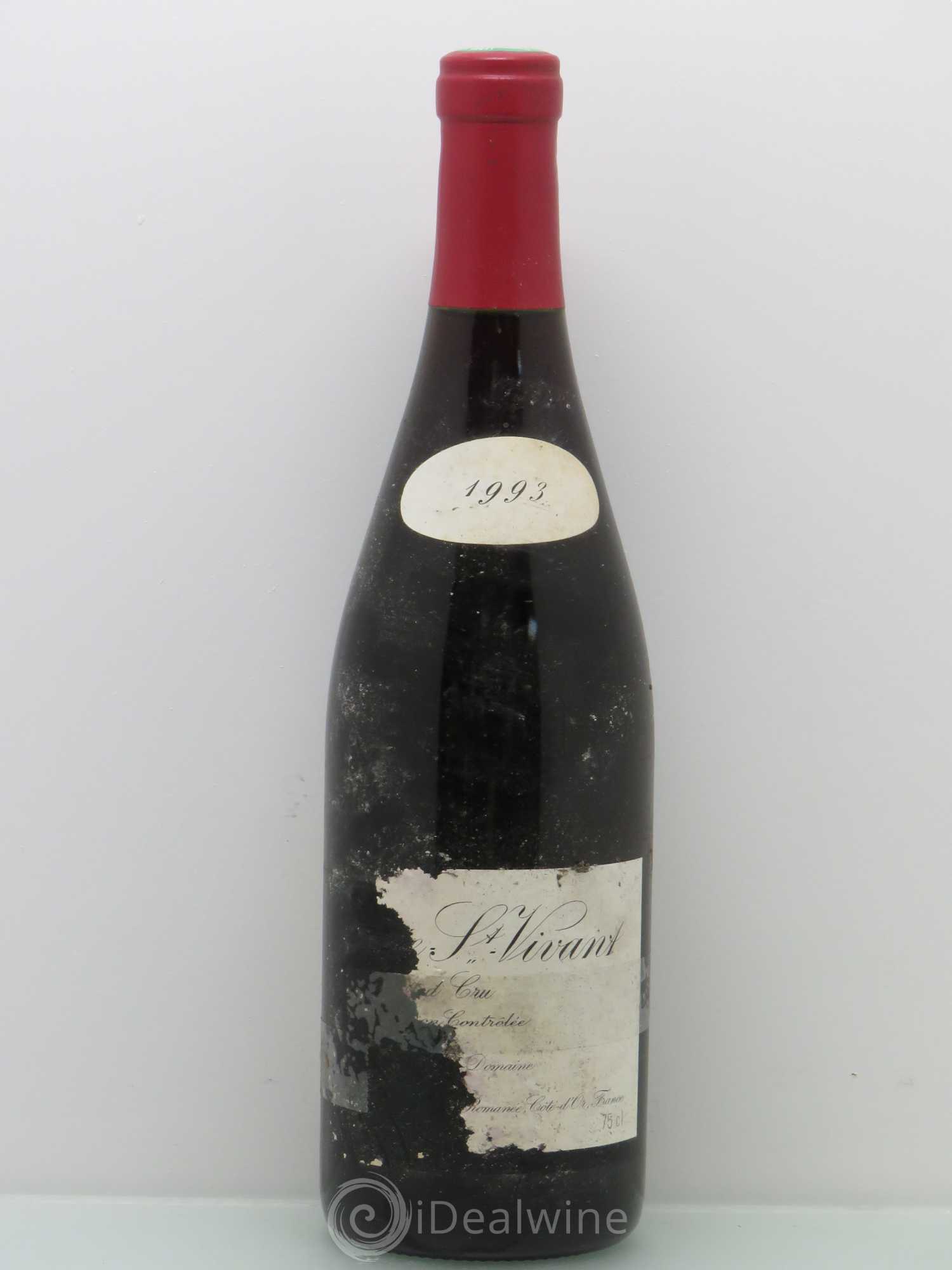 Romanée-Saint-Vivant Grand Cru Leroy (Domaine) 1993 - Lot de 1 bouteille - 0