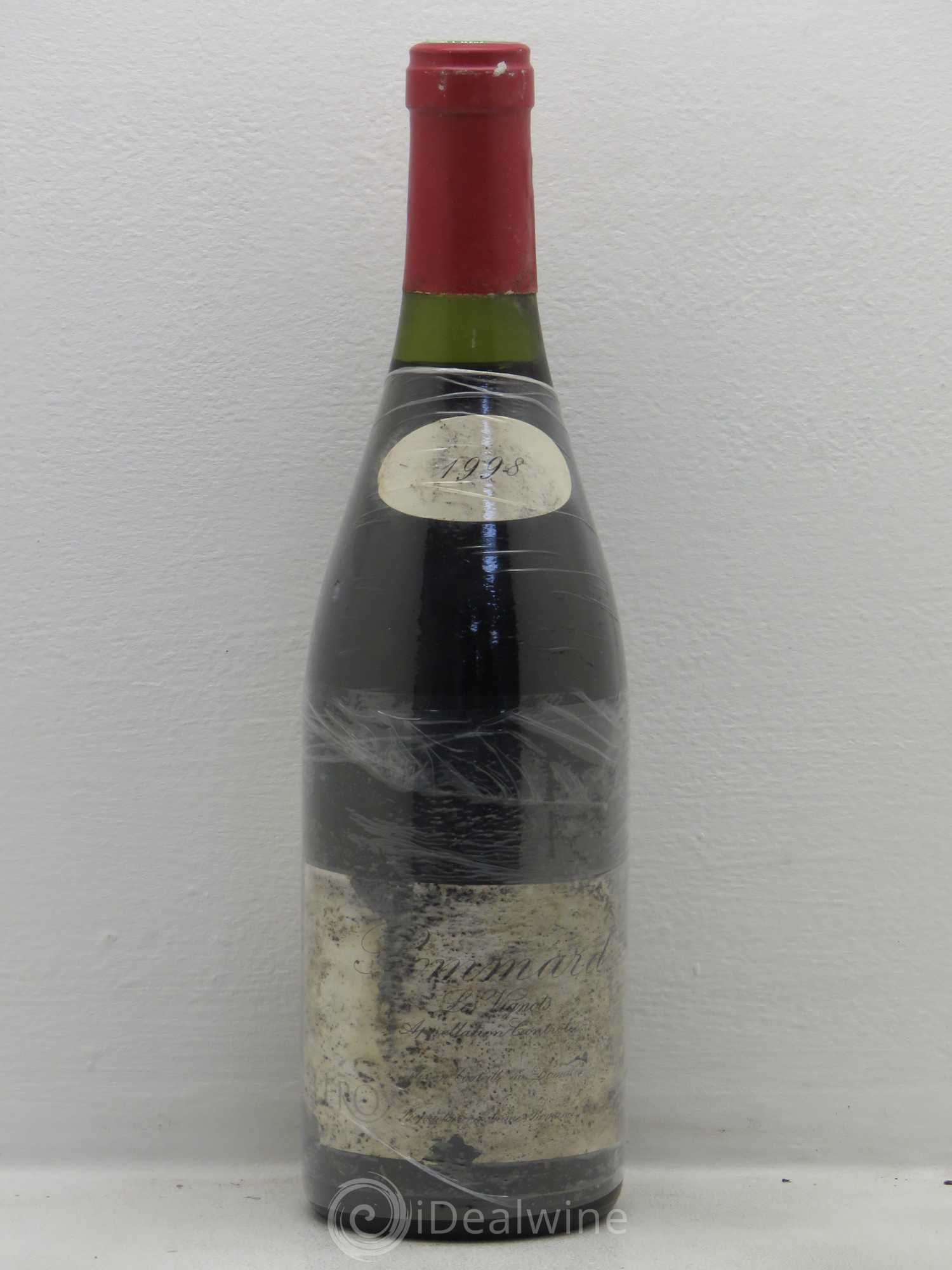 Pommard Les Vignots Leroy (Domaine) 1998 - Lot de 1 bouteille - 0