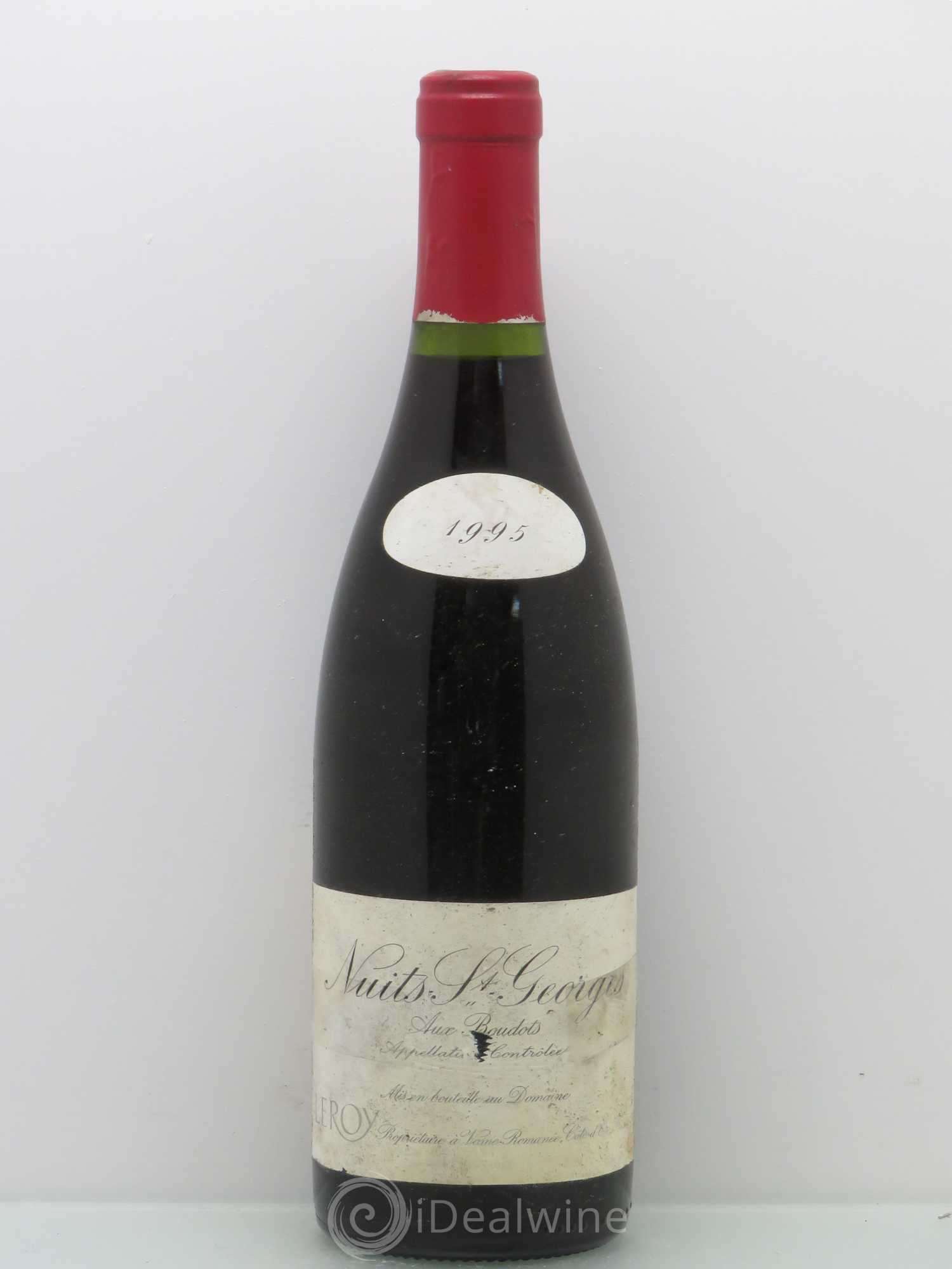 Nuits-Saint-Georges 1er Cru Aux Boudots Leroy (Domaine) 1995 - Lot de 1 bouteille - 0
