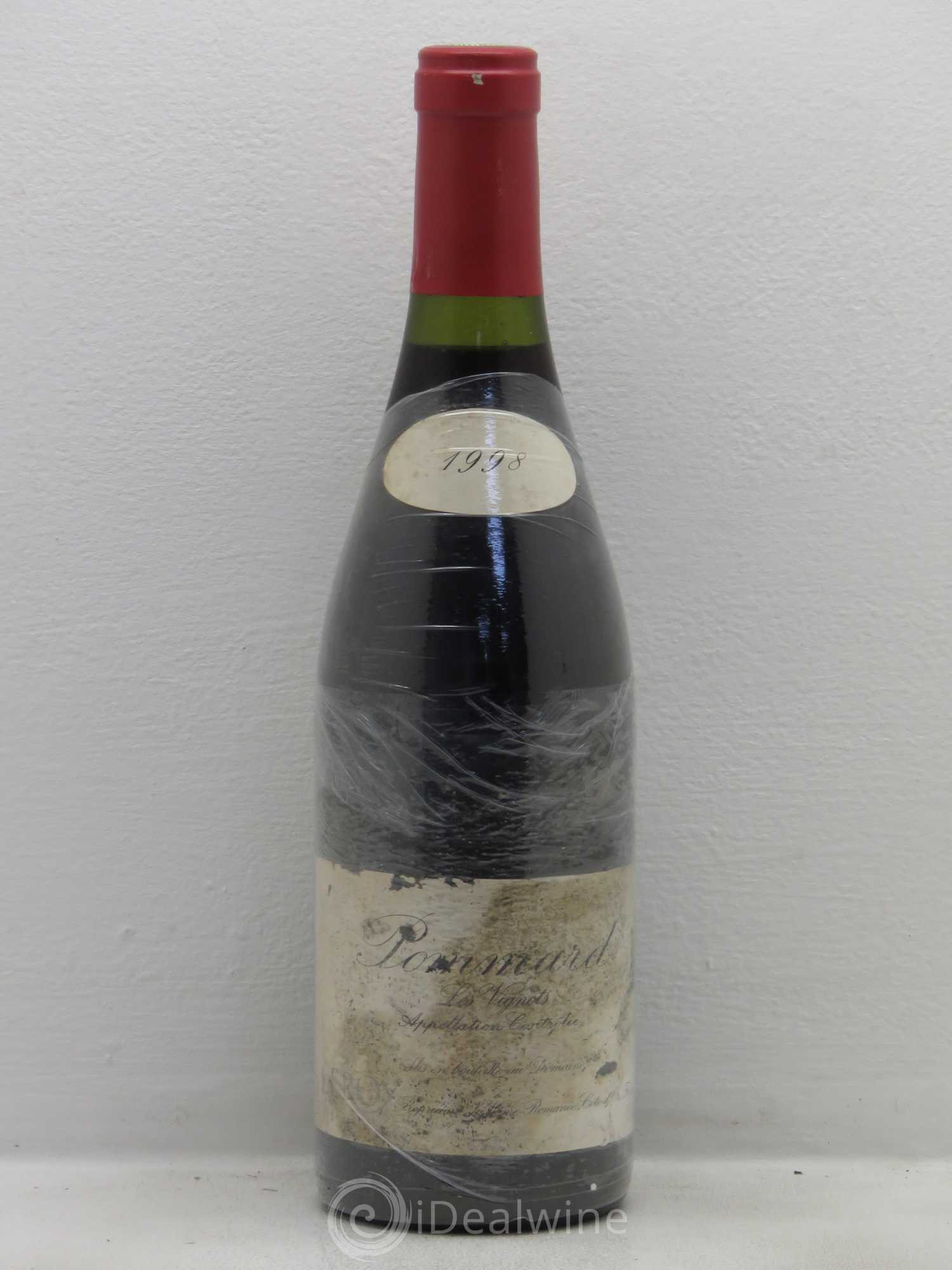 Pommard Les Vignots Leroy (Domaine) 1998 - Lot de 1 bouteille - 0