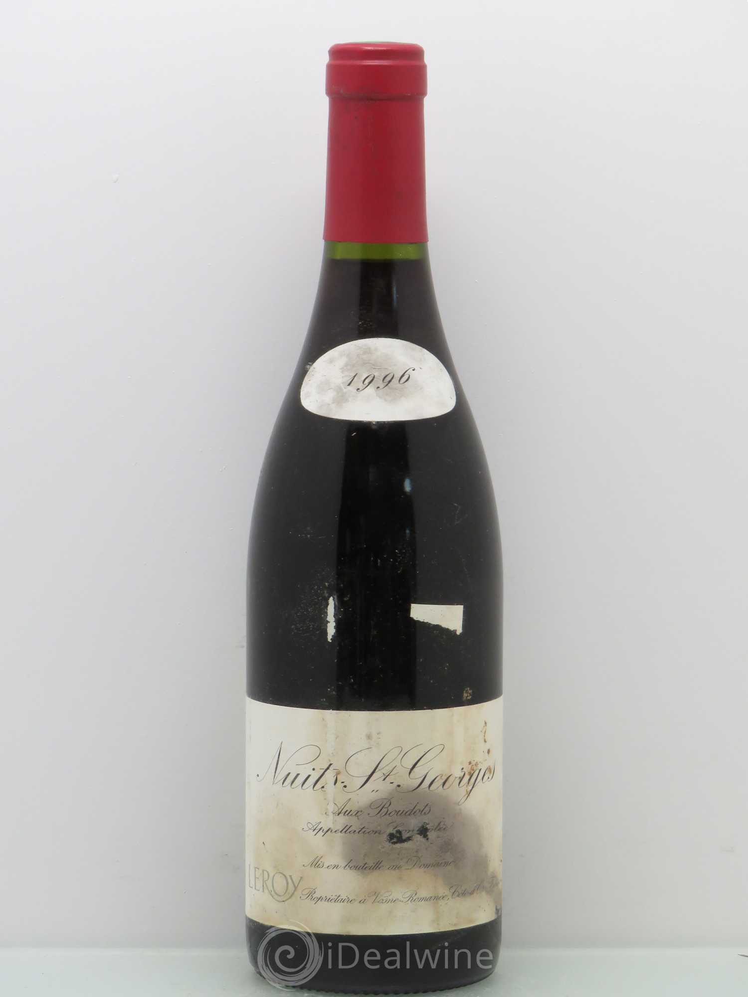 Nuits-Saint-Georges 1er Cru Aux Boudots Leroy (Domaine) 1996 - Lot de 1 bouteille - 0