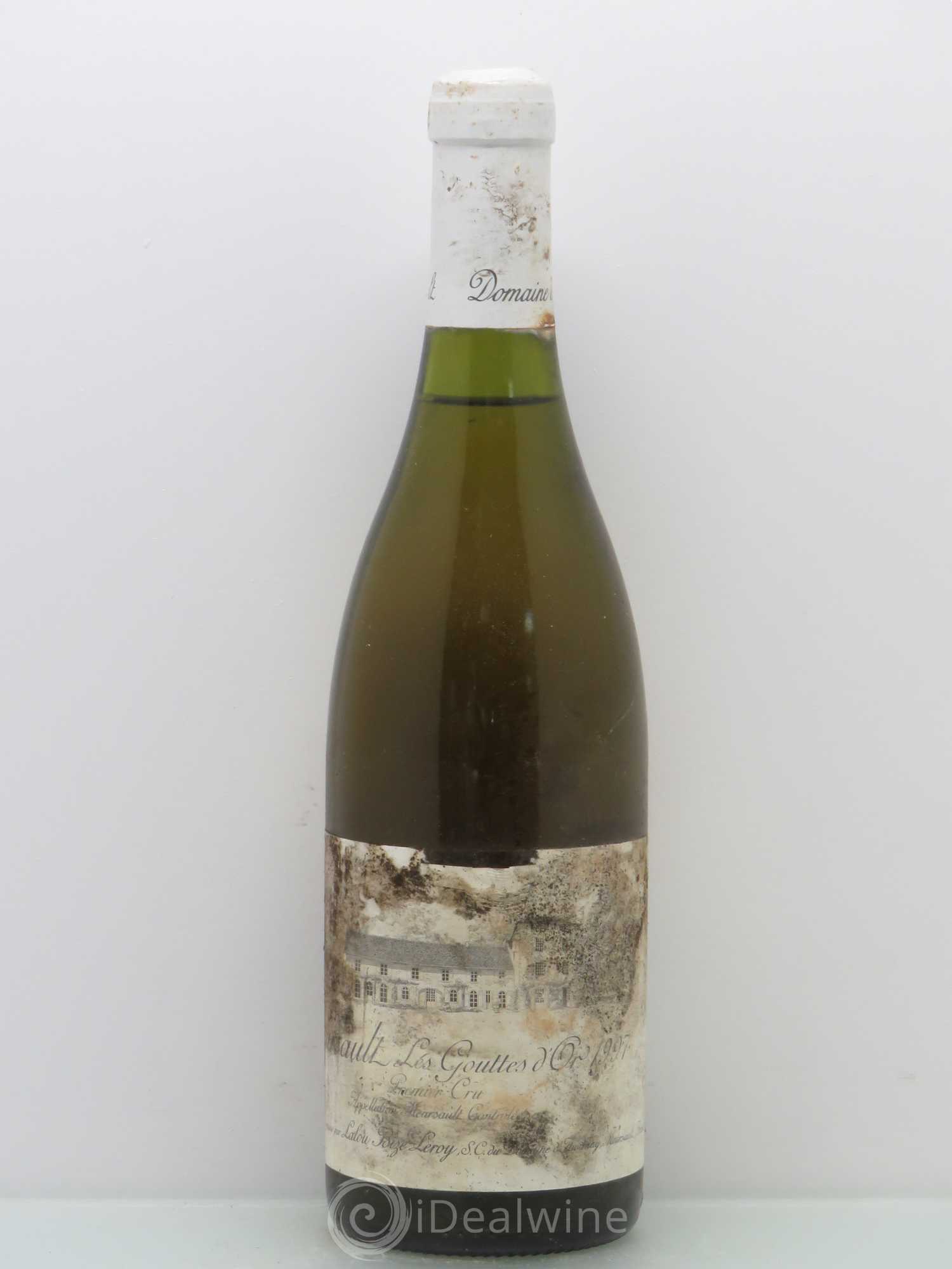 Meursault 1er Cru Les Gouttes d'Or d'Auvenay (Domaine) 1997 - Lot de 1 bouteille - 0