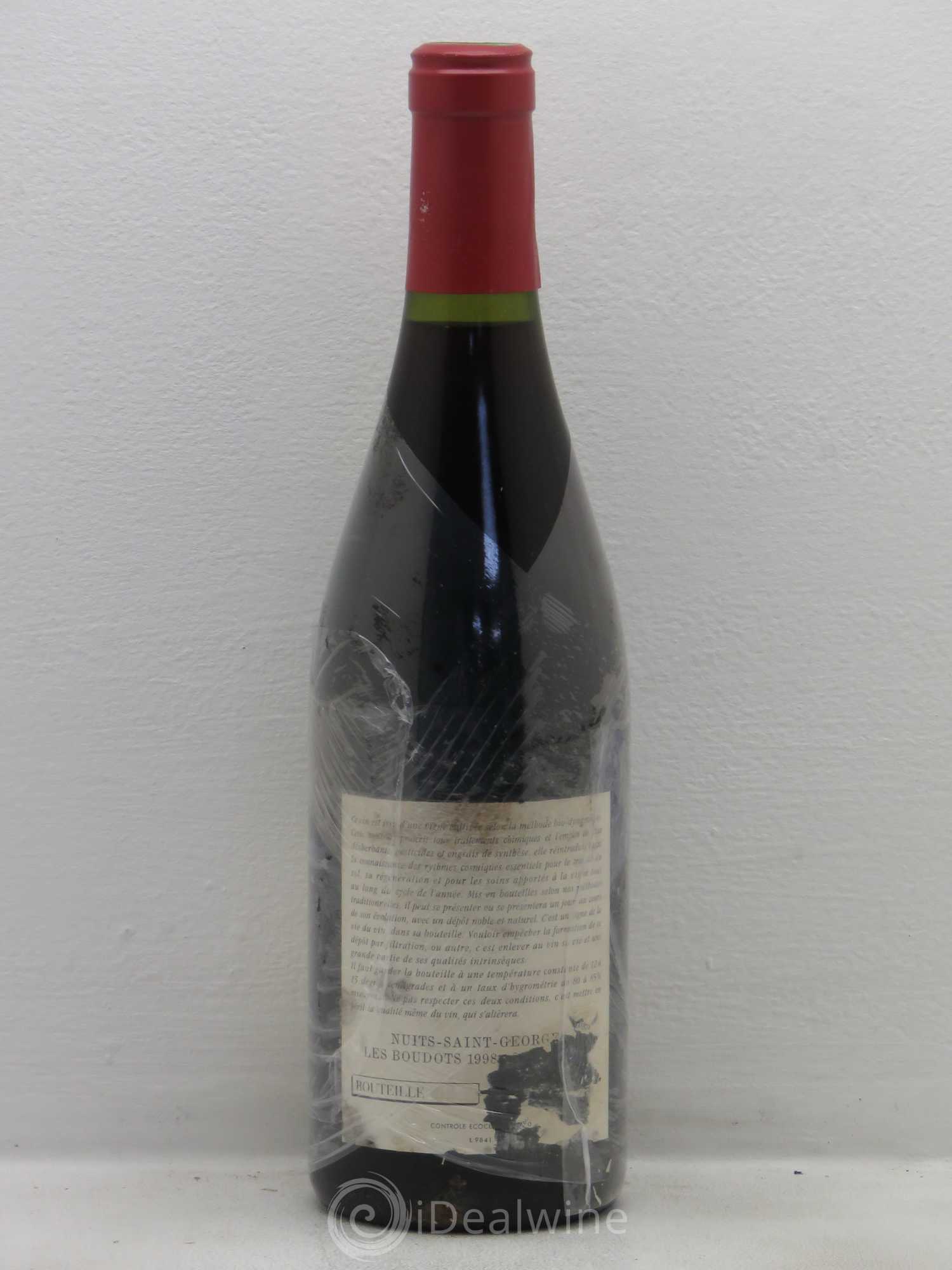 Nuits-Saint-Georges 1er Cru Aux Boudots Leroy (Domaine) 1998 - Lot de 1 bouteille - 1