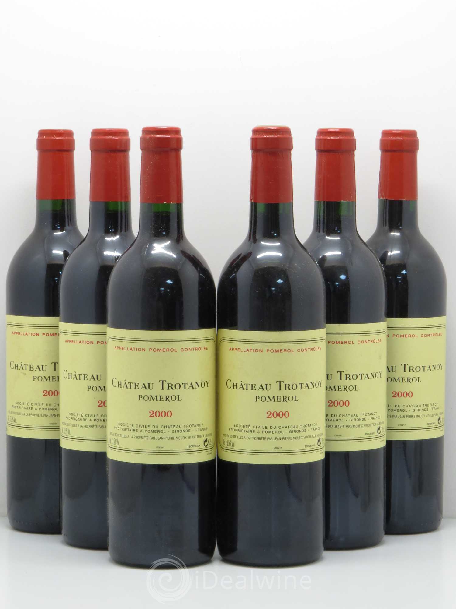 Château Trotanoy 2000 - Lot de 6 bouteilles - 0