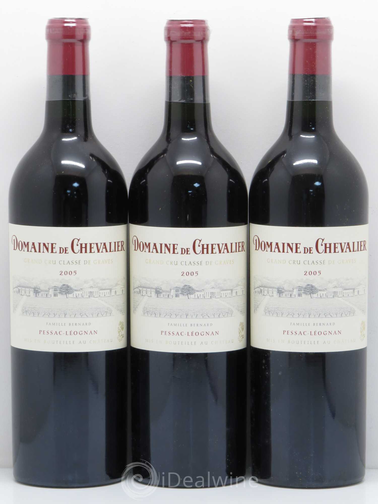 Domaine de Chevalier Cru Classé de Graves 2005 - Lot de 6 bouteilles - 1