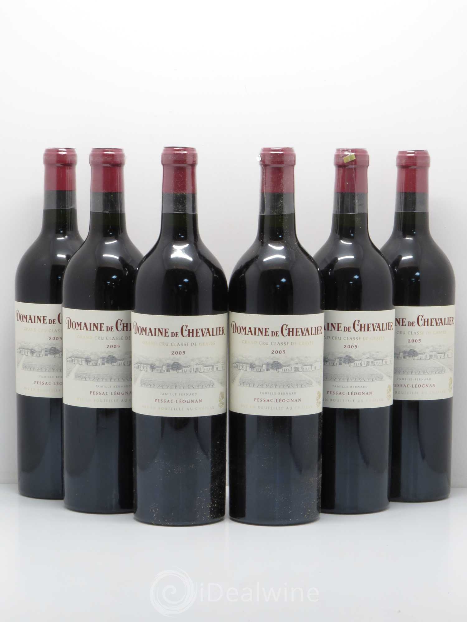 Domaine de Chevalier Cru Classé de Graves 2005 - Lot de 6 bouteilles - 0